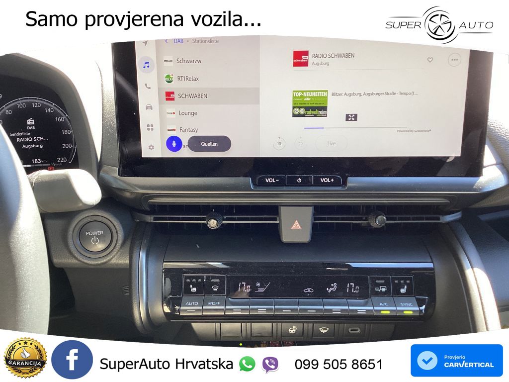 Toyota C-HR 1.8 (140 KS) Hybrid e-CVT Teamplayer LED+GR SJED+ACC