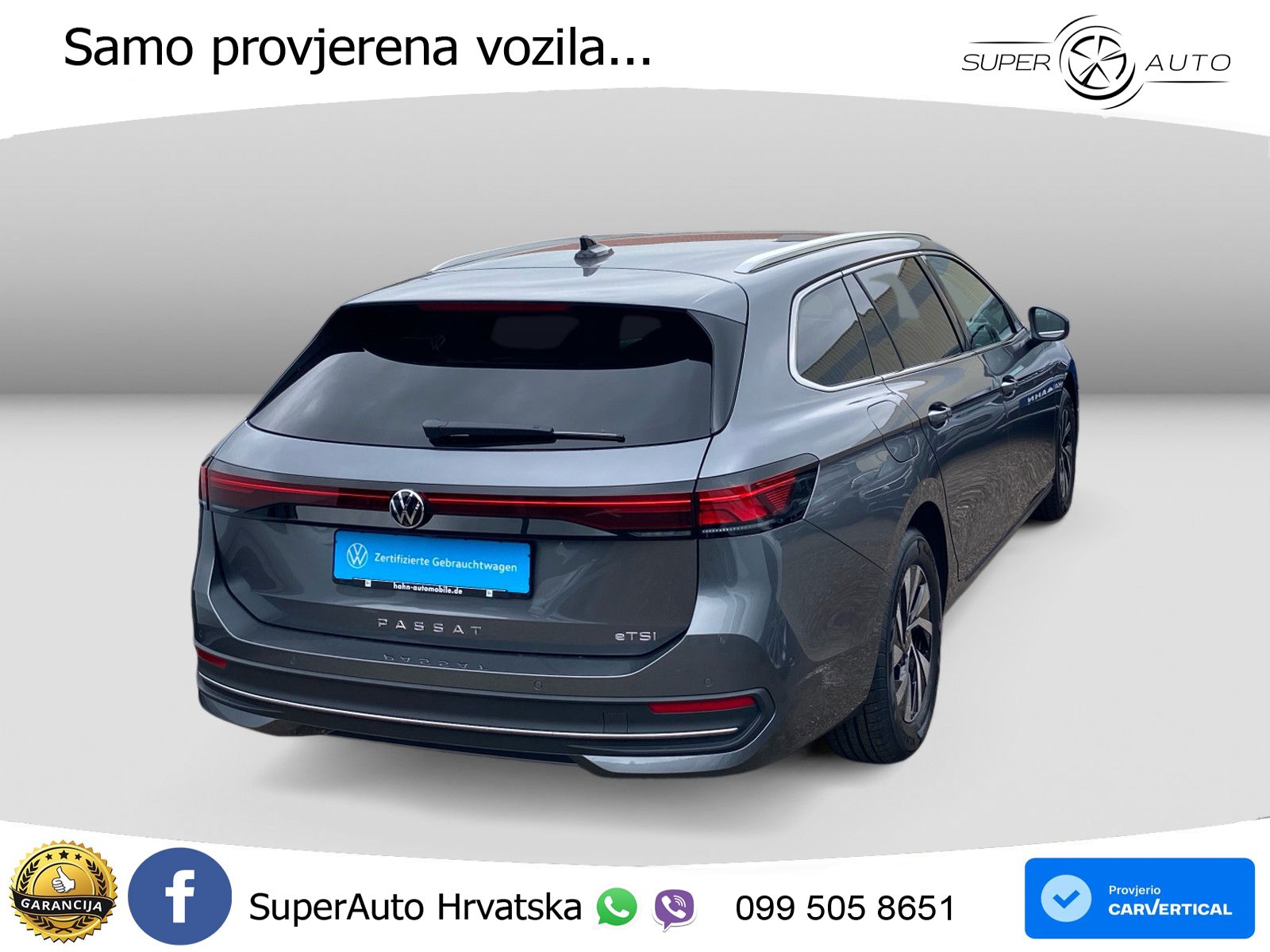 Volkswagen Passat Variant 1.5 eTSI (150 KS) DSG Business LED+GR SJED+ACC