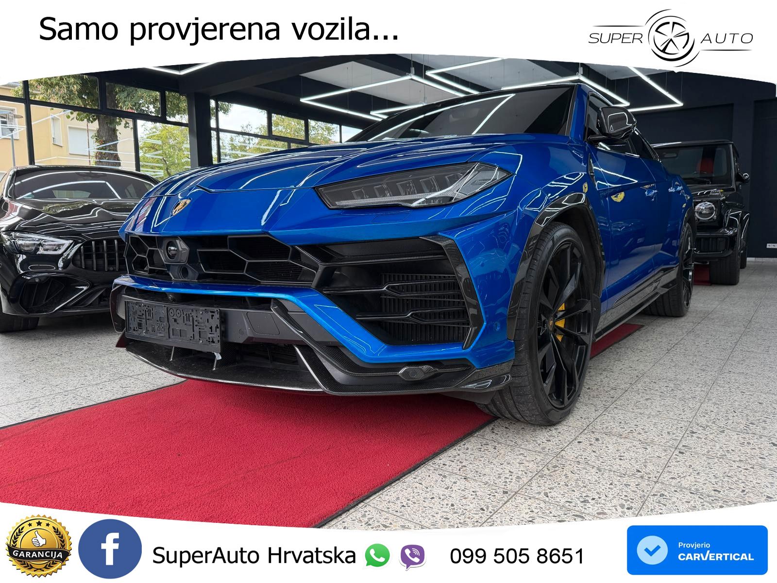 Lamborghini Urus 4.0 V8 (650 KS) 4WD Automatic LED+GR SJED+ACC