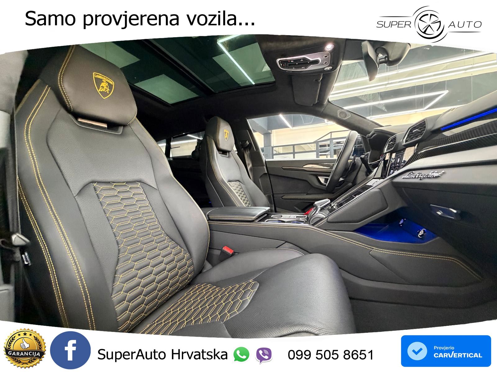 Lamborghini Urus 4.0 V8 (650 KS) 4WD Automatic LED+GR SJED+ACC