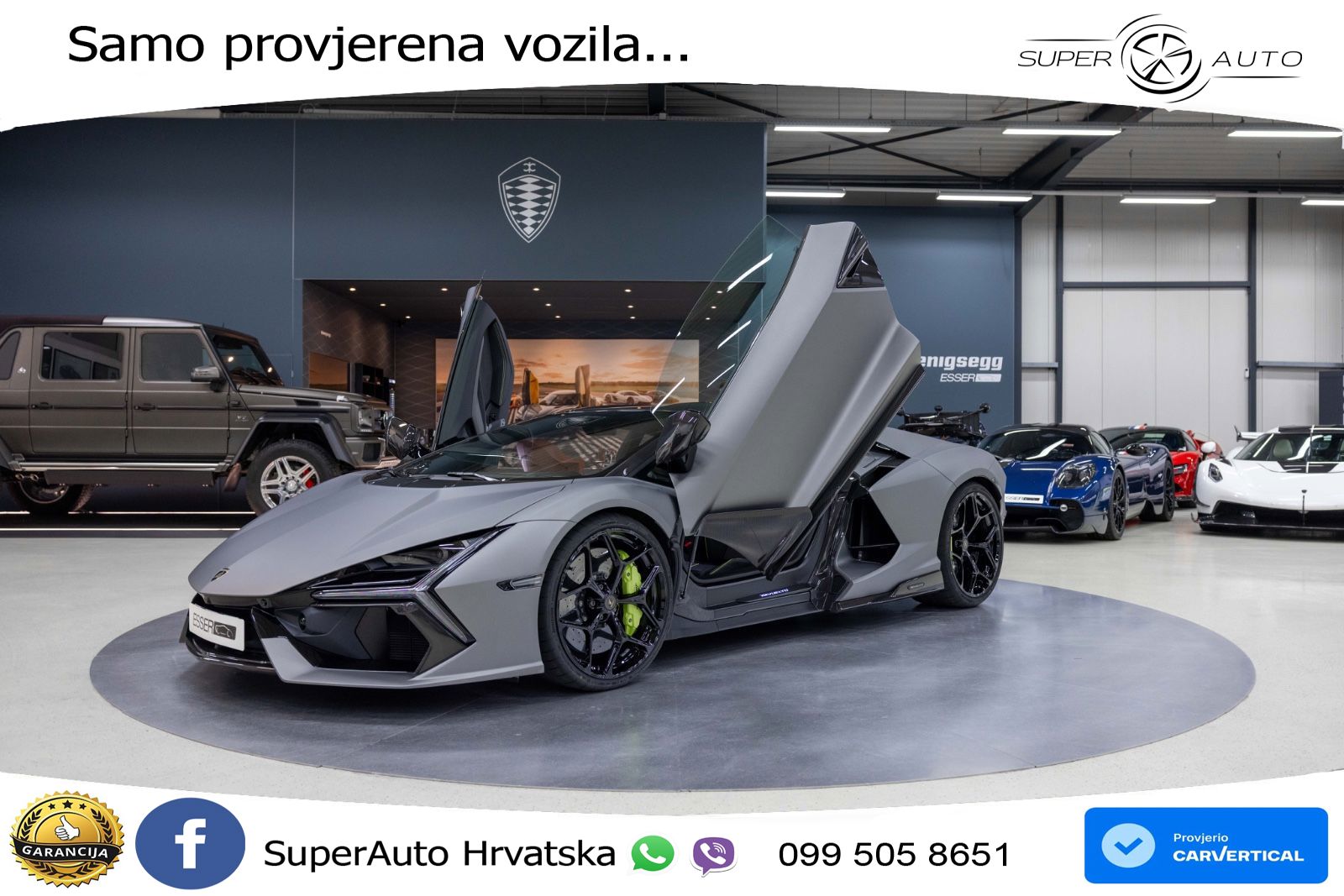 Lamborghini Revuelto 6.5 V12 (1015 KS) 4WD DCT