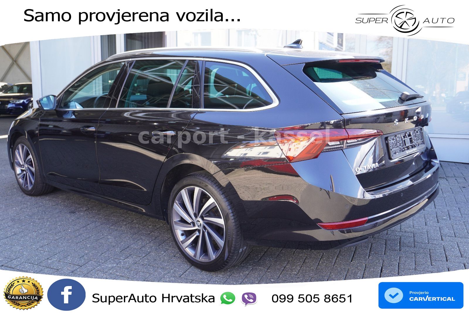 Škoda Octavia Combi 2.0 TDI (150 KS) DSG LED+GR SJED+ACC