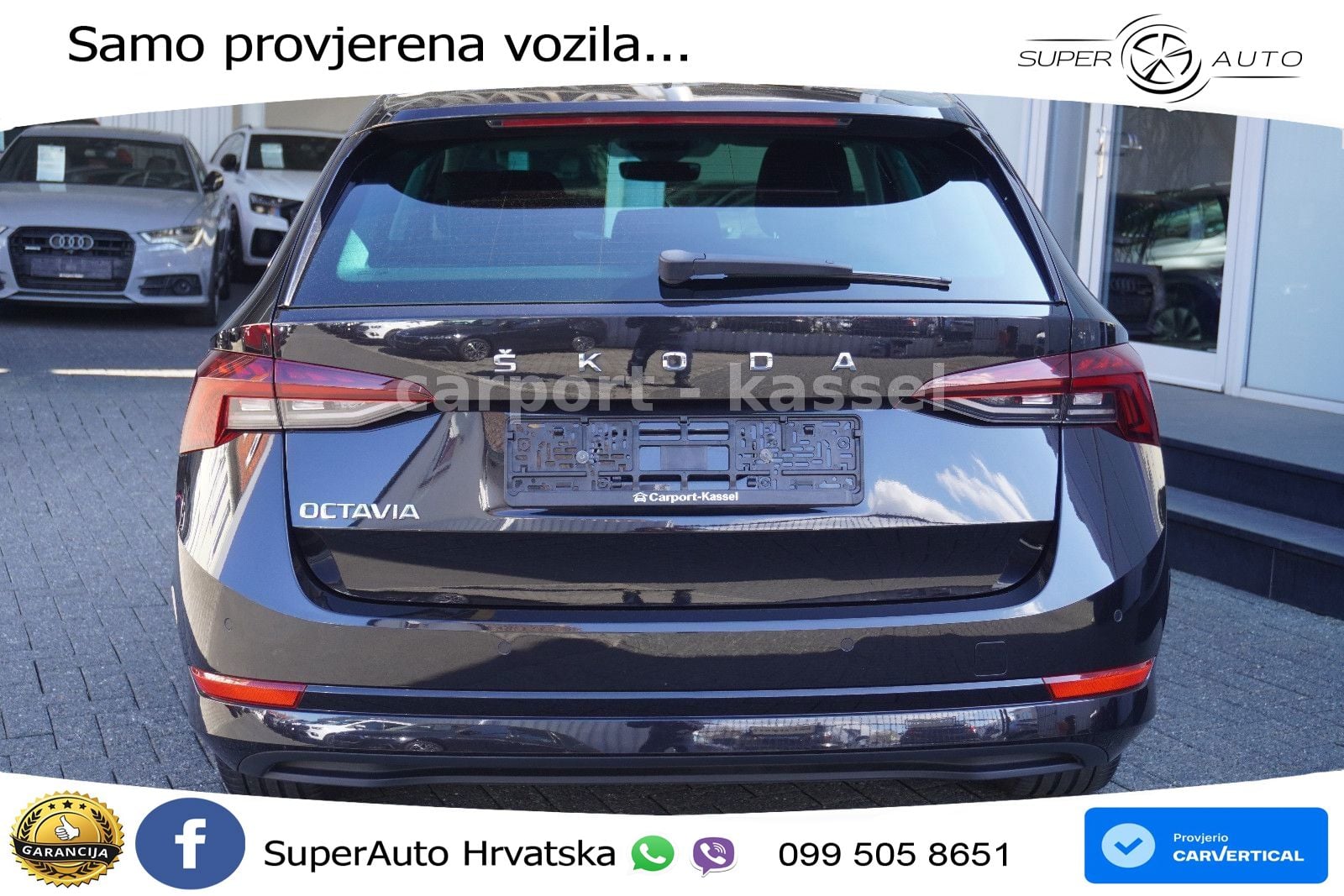 Škoda Octavia Combi 2.0 TDI (150 KS) DSG LED+GR SJED+ACC