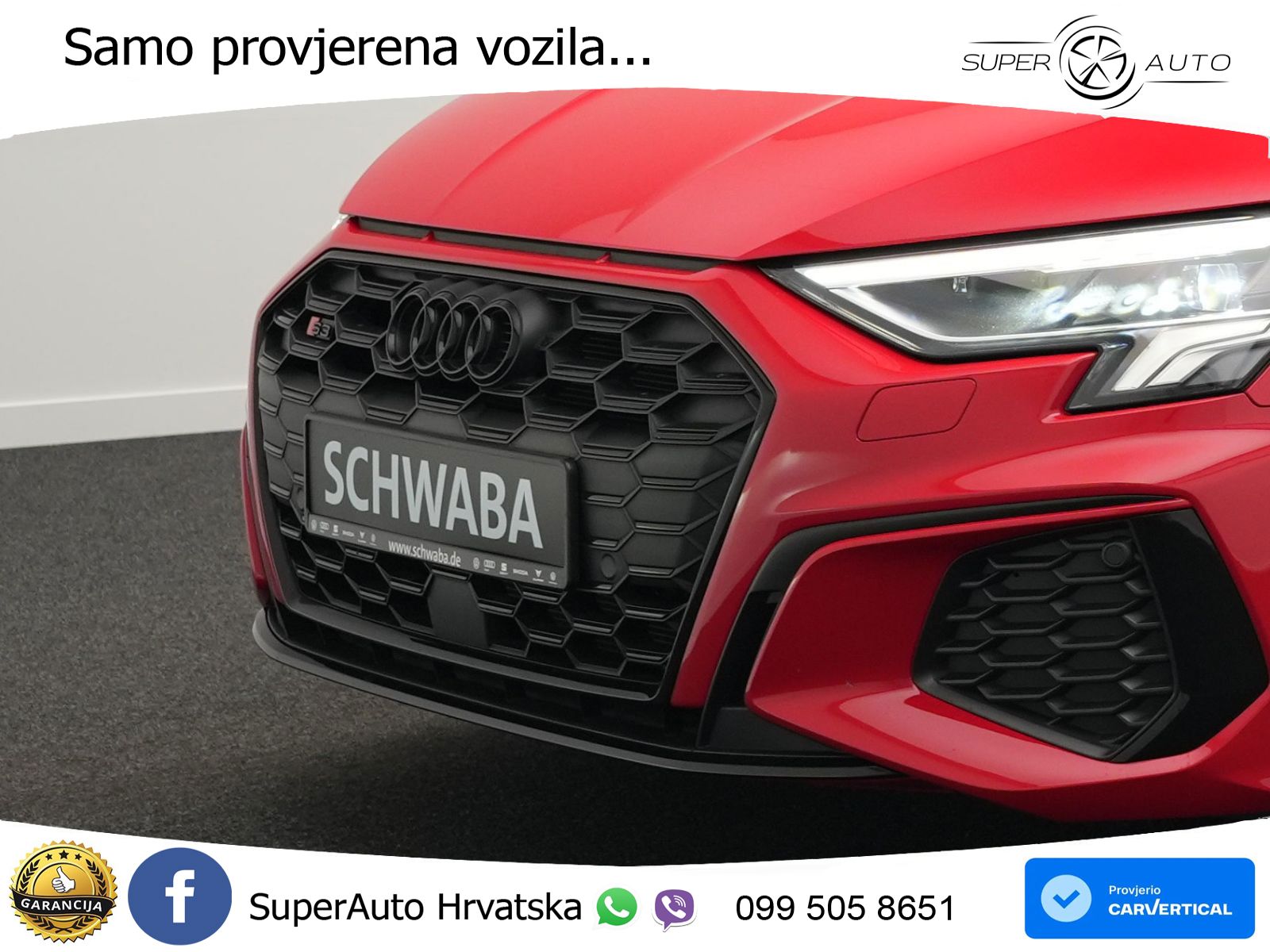 Audi S3 2.0 TFSI (310 KS) quattro S tronic