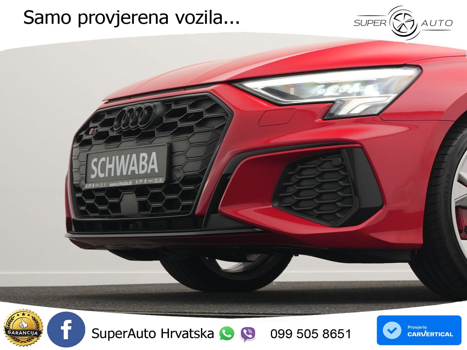 Audi S3 2.0 TFSI (310 KS) quattro S tronic