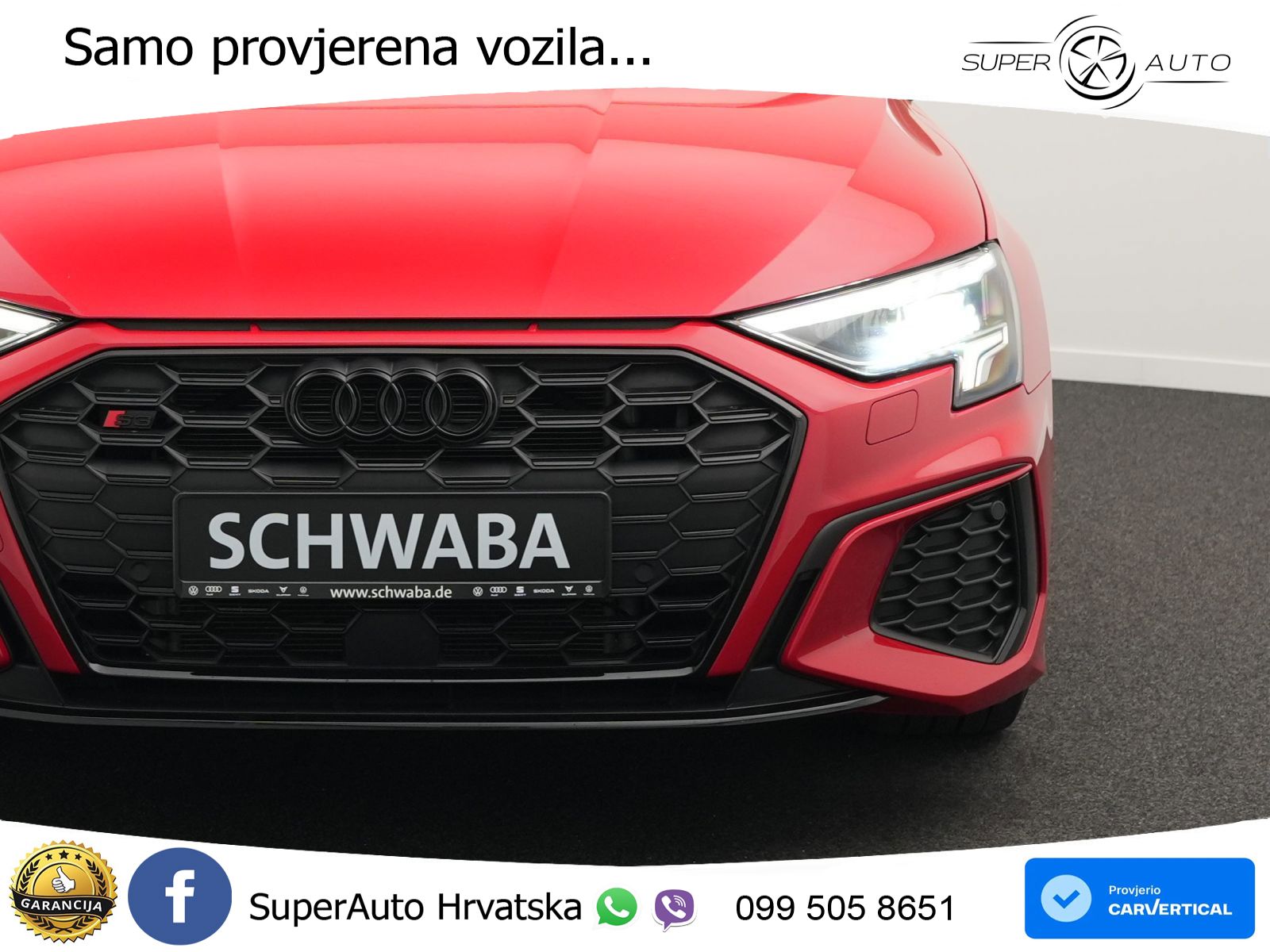 Audi S3 2.0 TFSI (310 KS) quattro S tronic
