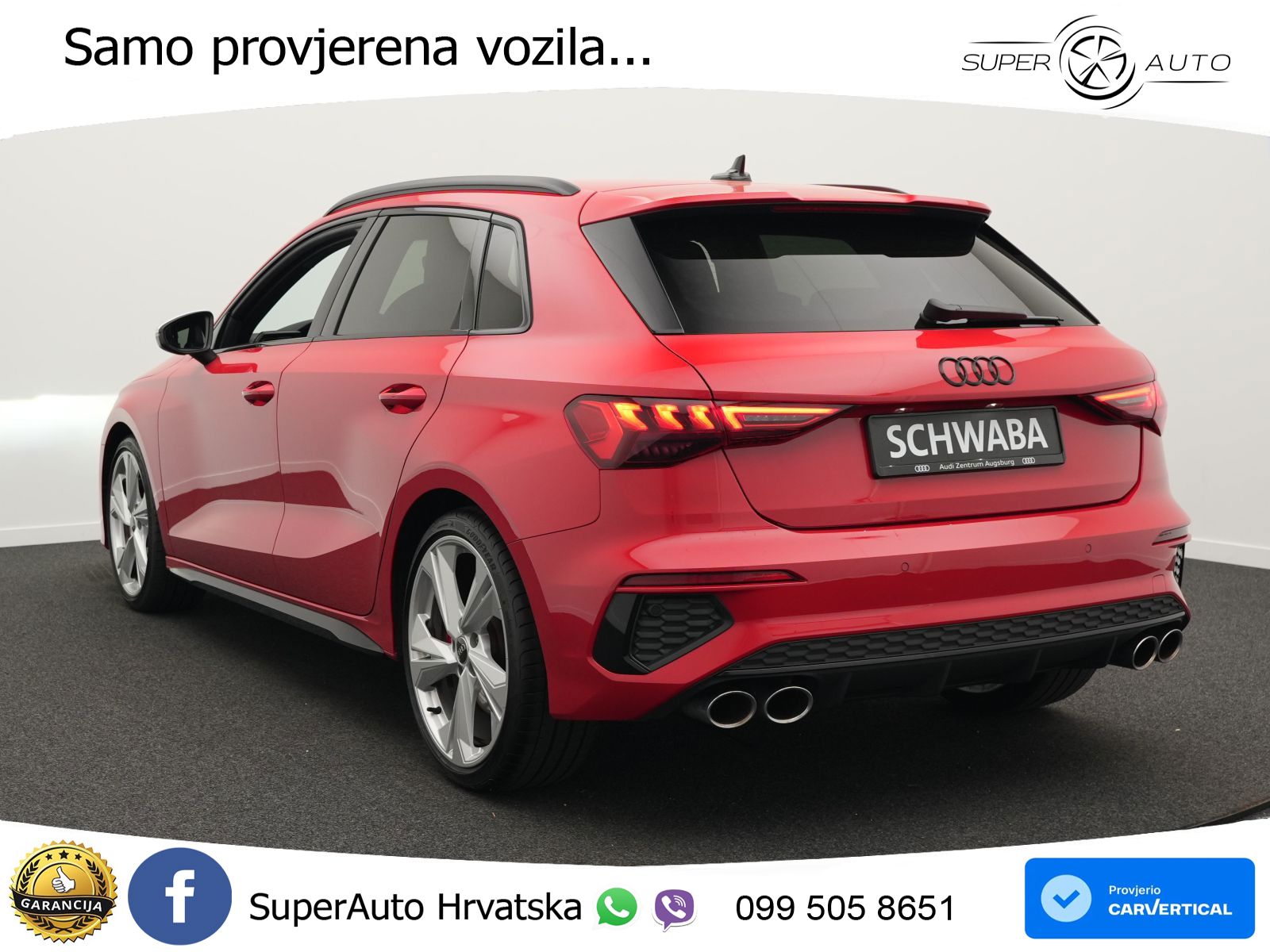 Audi S3 2.0 TFSI (310 KS) quattro S tronic