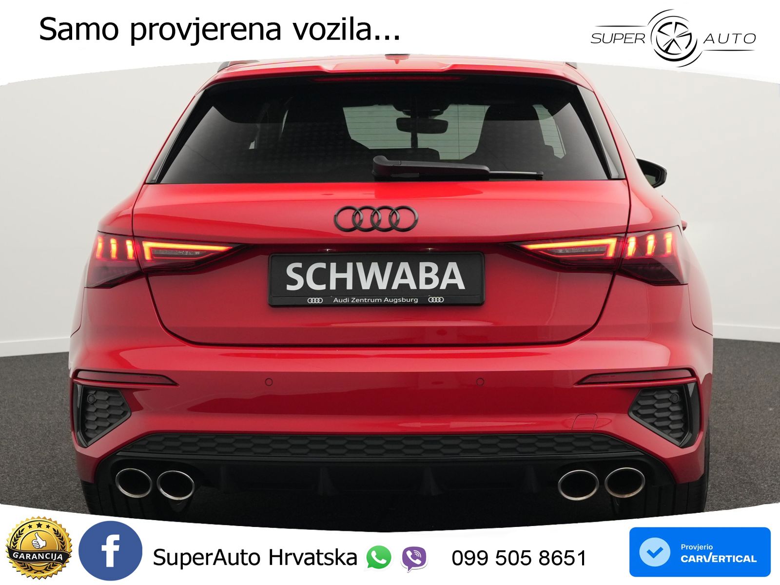 Audi S3 2.0 TFSI (310 KS) quattro S tronic