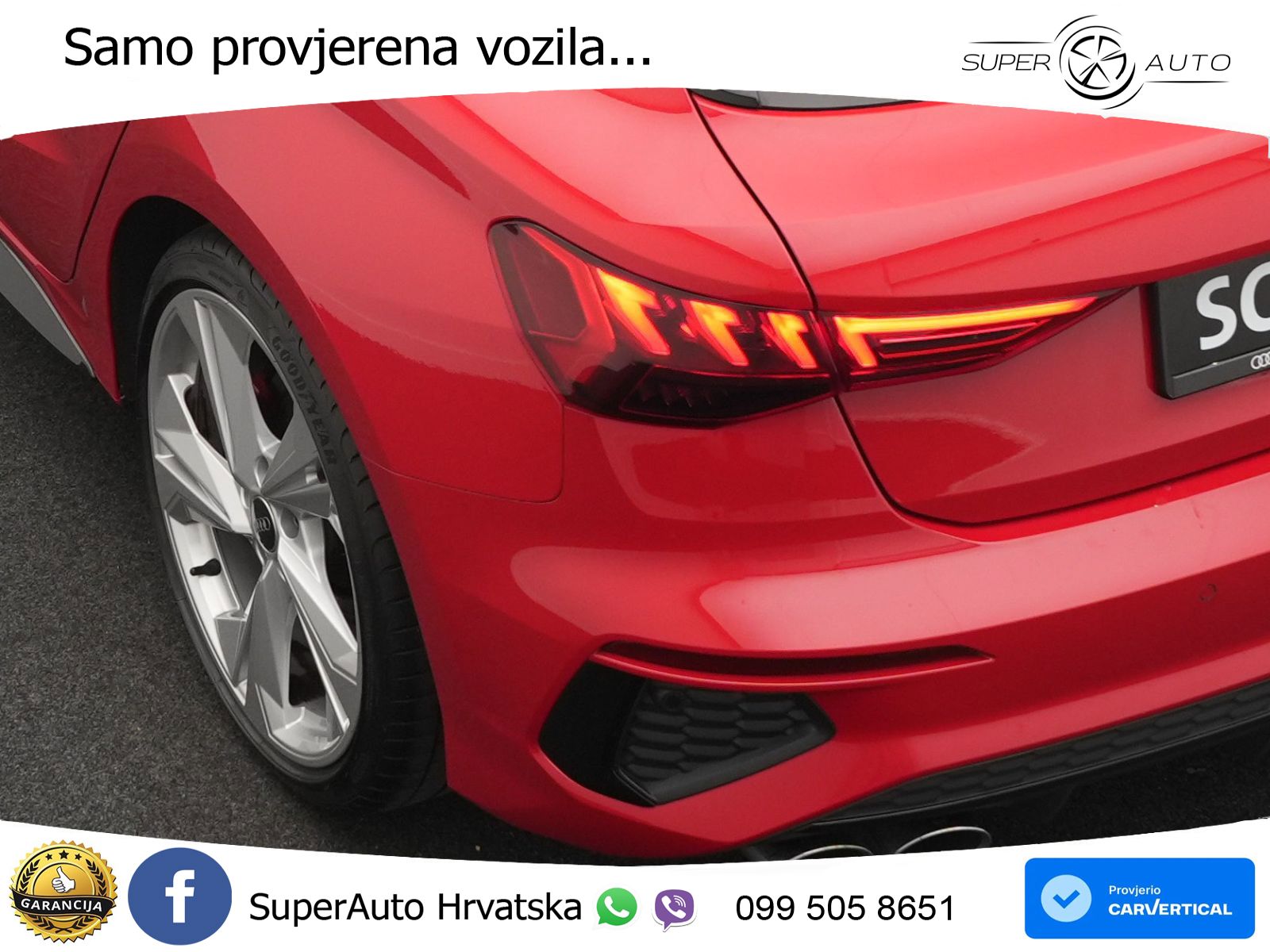 Audi S3 2.0 TFSI (310 KS) quattro S tronic