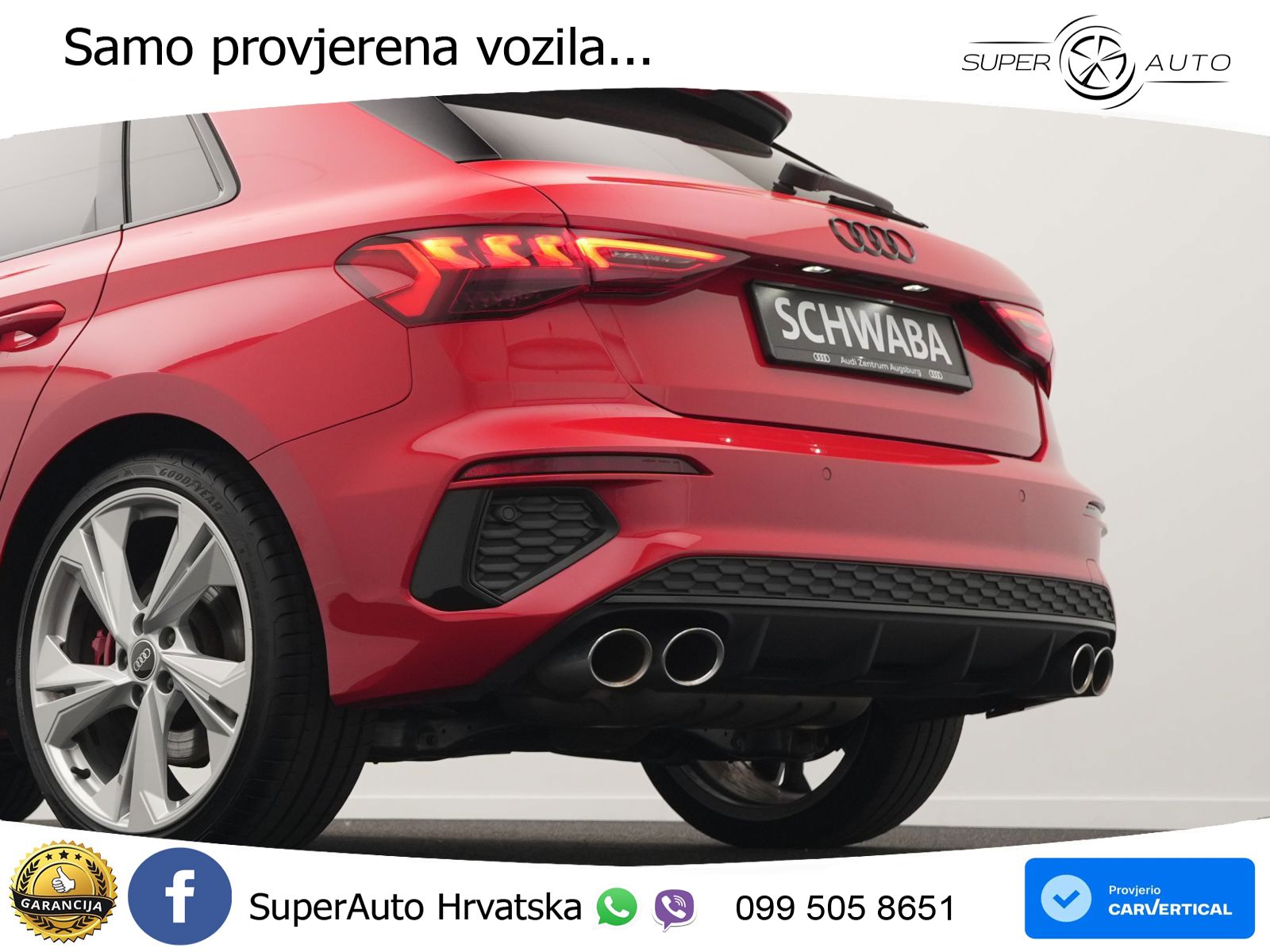 Audi S3 2.0 TFSI (310 KS) quattro S tronic