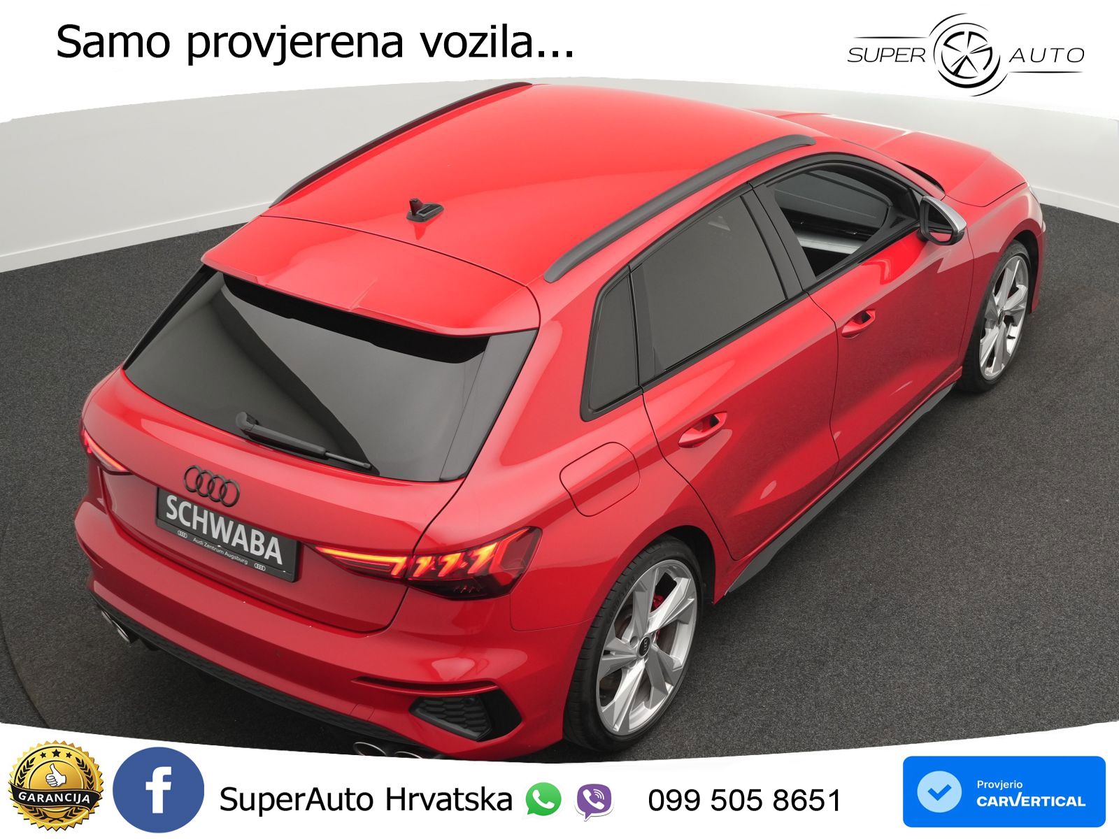 Audi S3 2.0 TFSI (310 KS) quattro S tronic