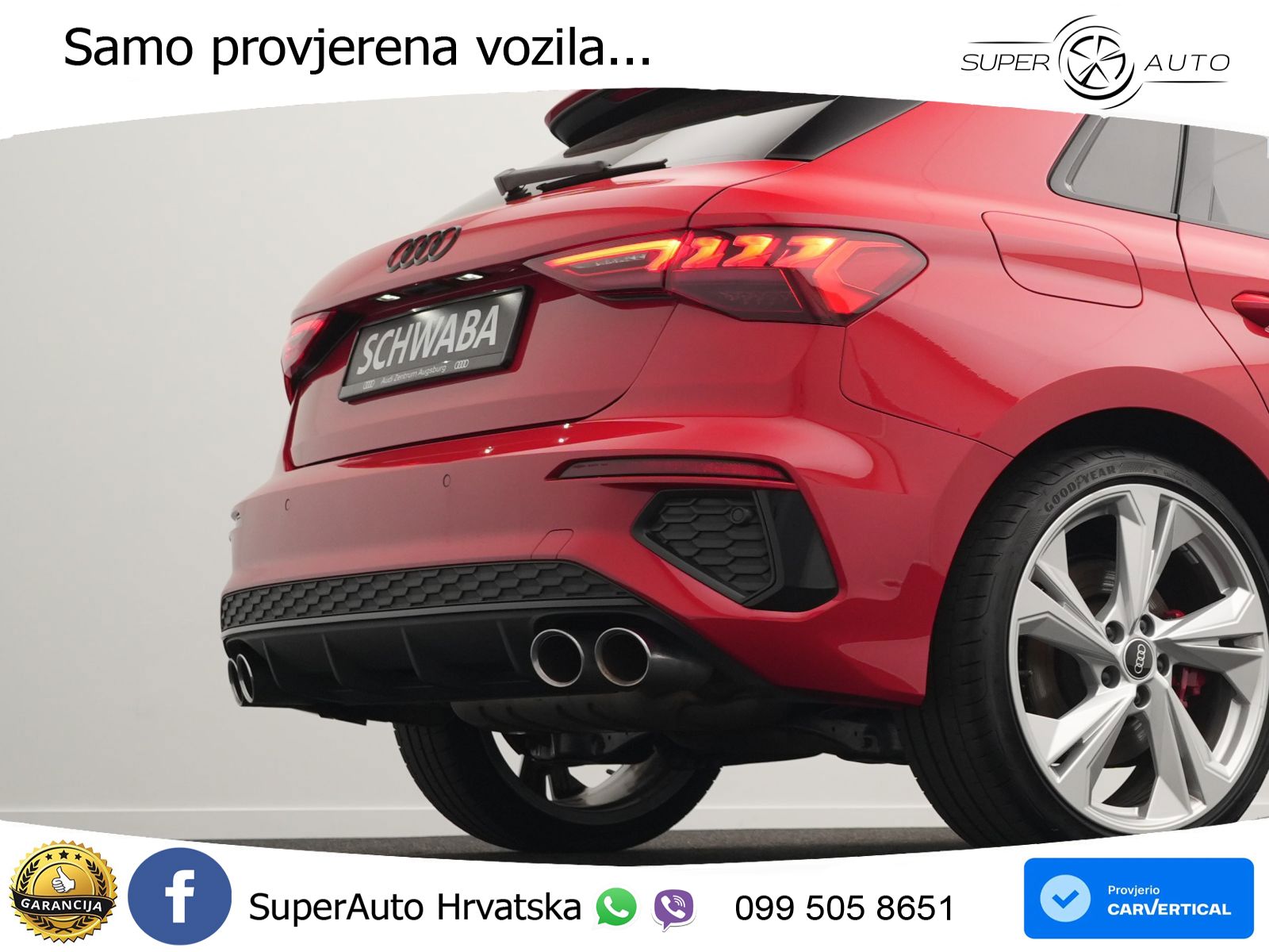 Audi S3 2.0 TFSI (310 KS) quattro S tronic