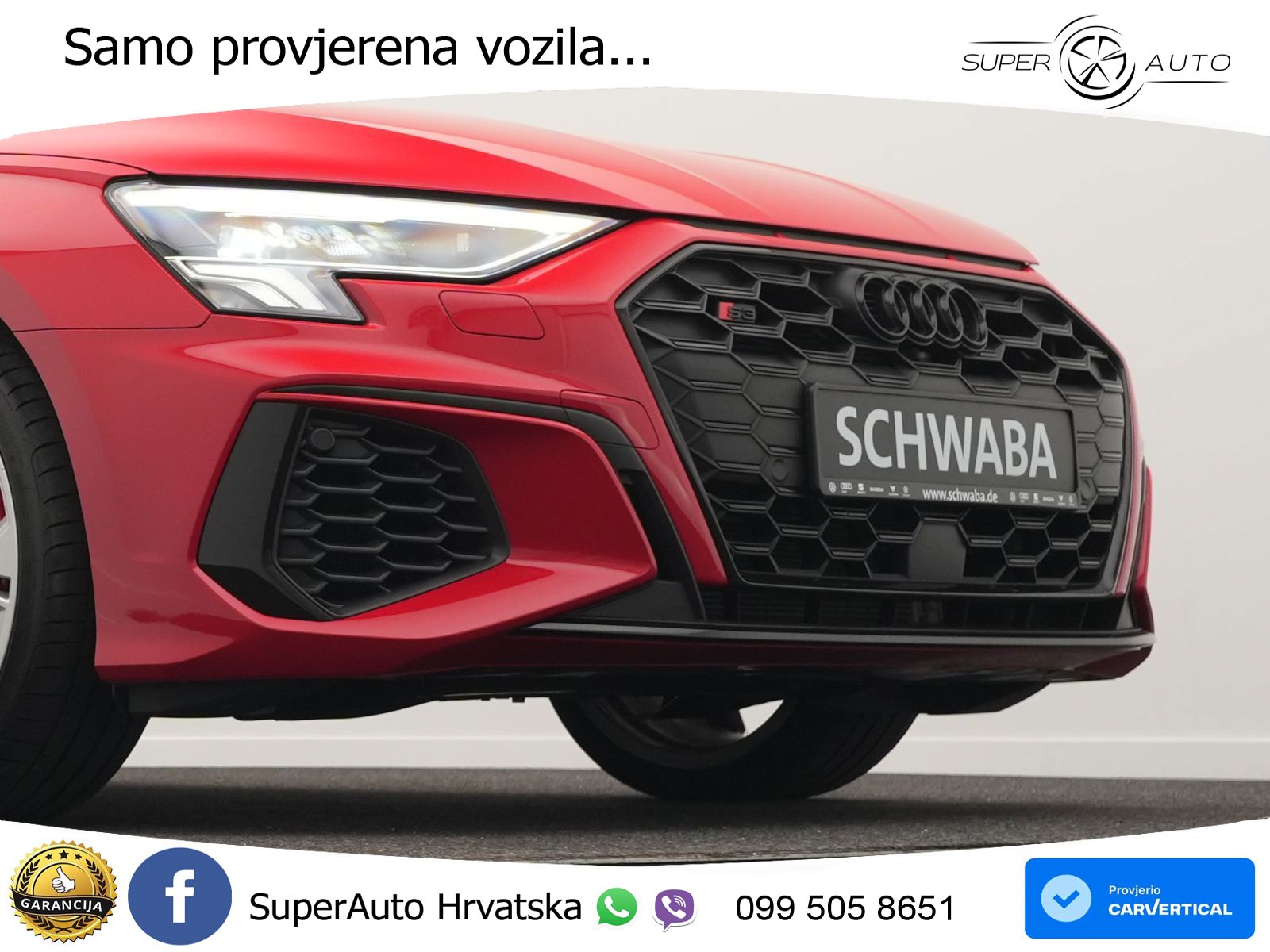 Audi S3 2.0 TFSI (310 KS) quattro S tronic