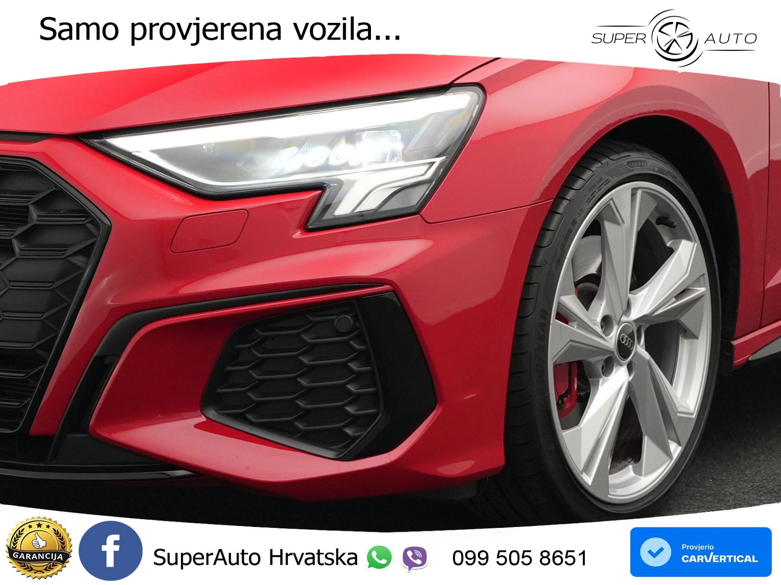 Audi S3 2.0 TFSI (310 KS) quattro S tronic