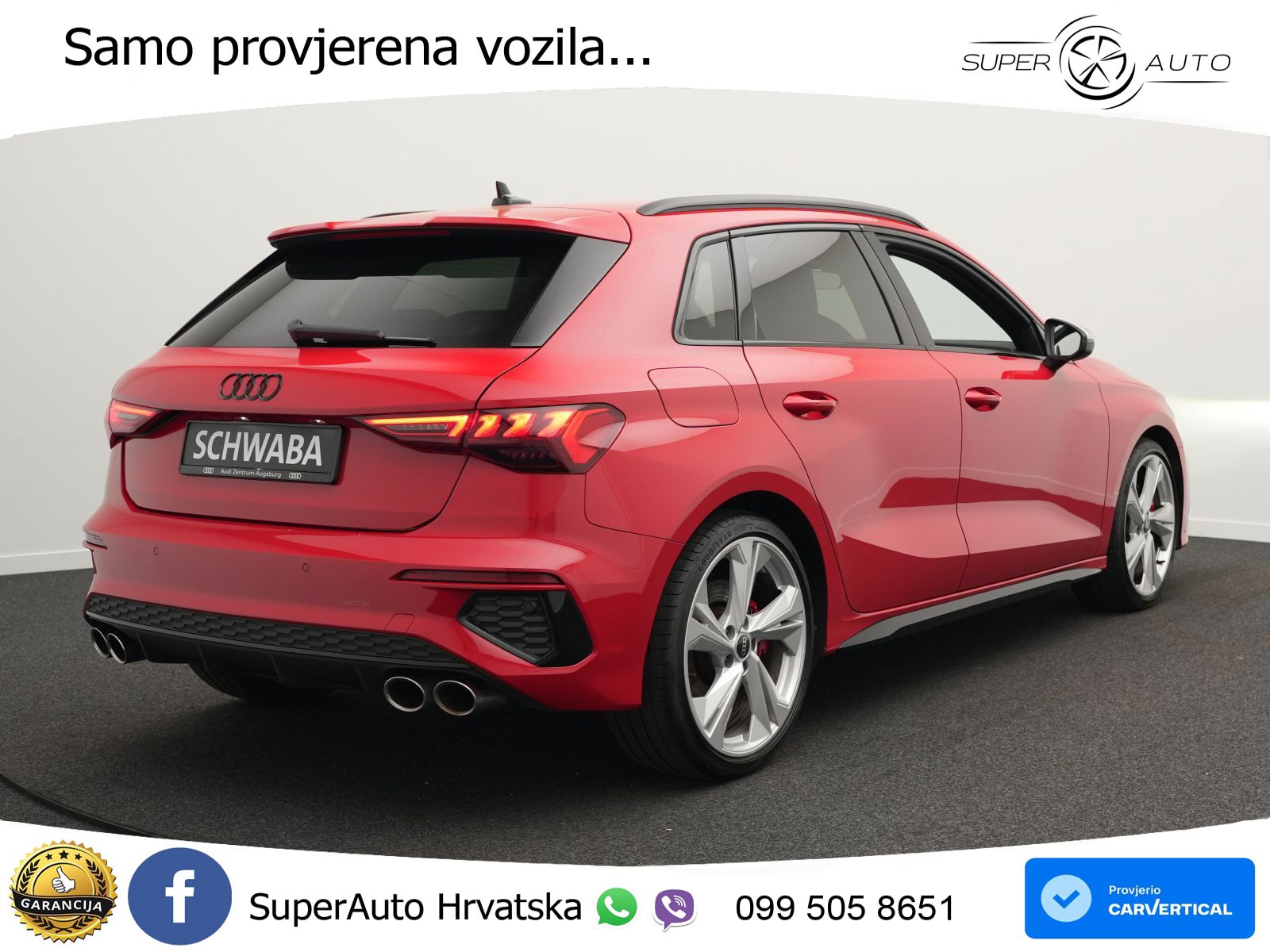 Audi S3 2.0 TFSI (310 KS) quattro S tronic