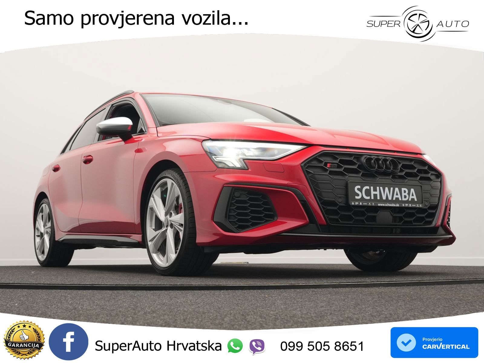 Audi S3 2.0 TFSI (310 KS) quattro S tronic