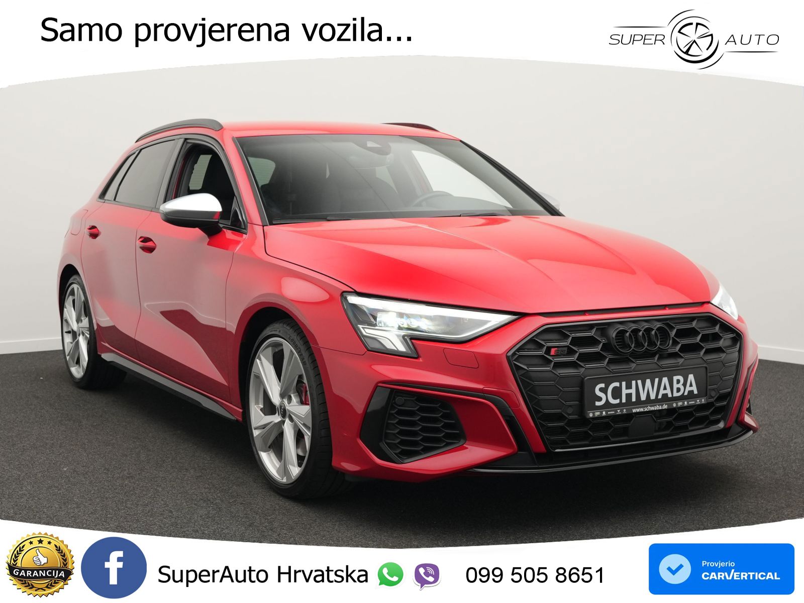Audi S3 2.0 TFSI (310 KS) quattro S tronic