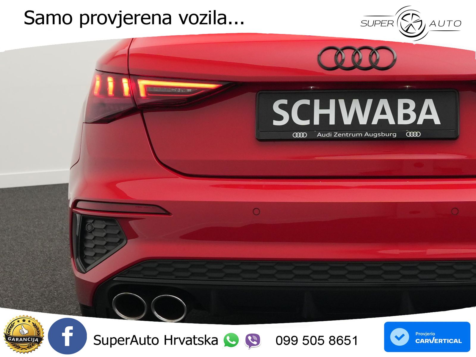 Audi S3 2.0 TFSI (310 KS) quattro S tronic