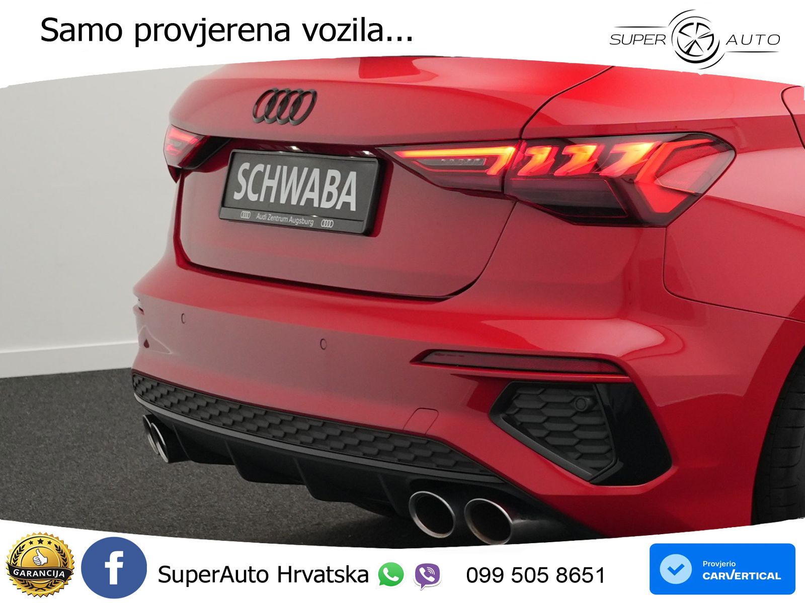 Audi S3 2.0 TFSI (310 KS) quattro S tronic