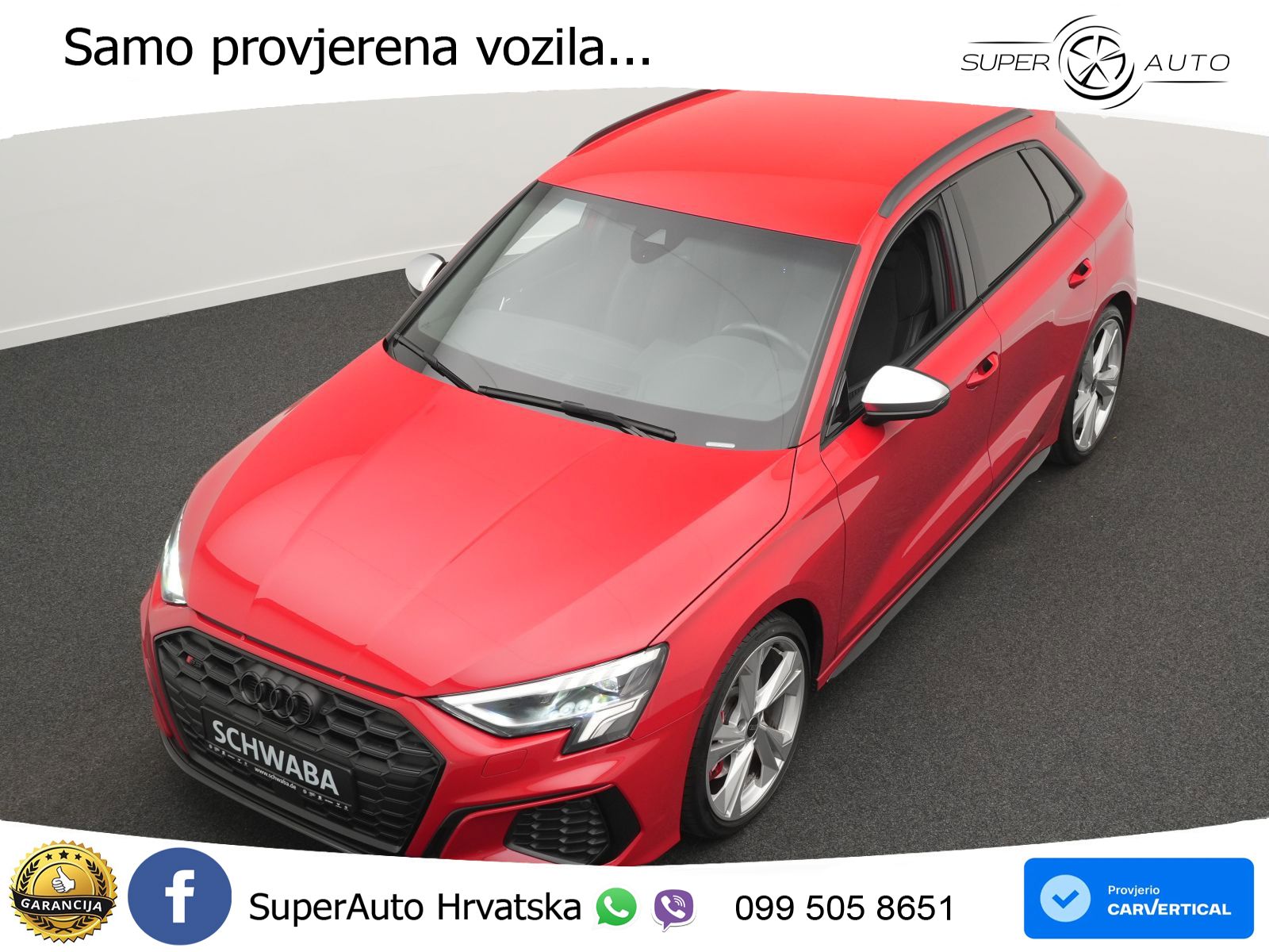 Audi S3 2.0 TFSI (310 KS) quattro S tronic
