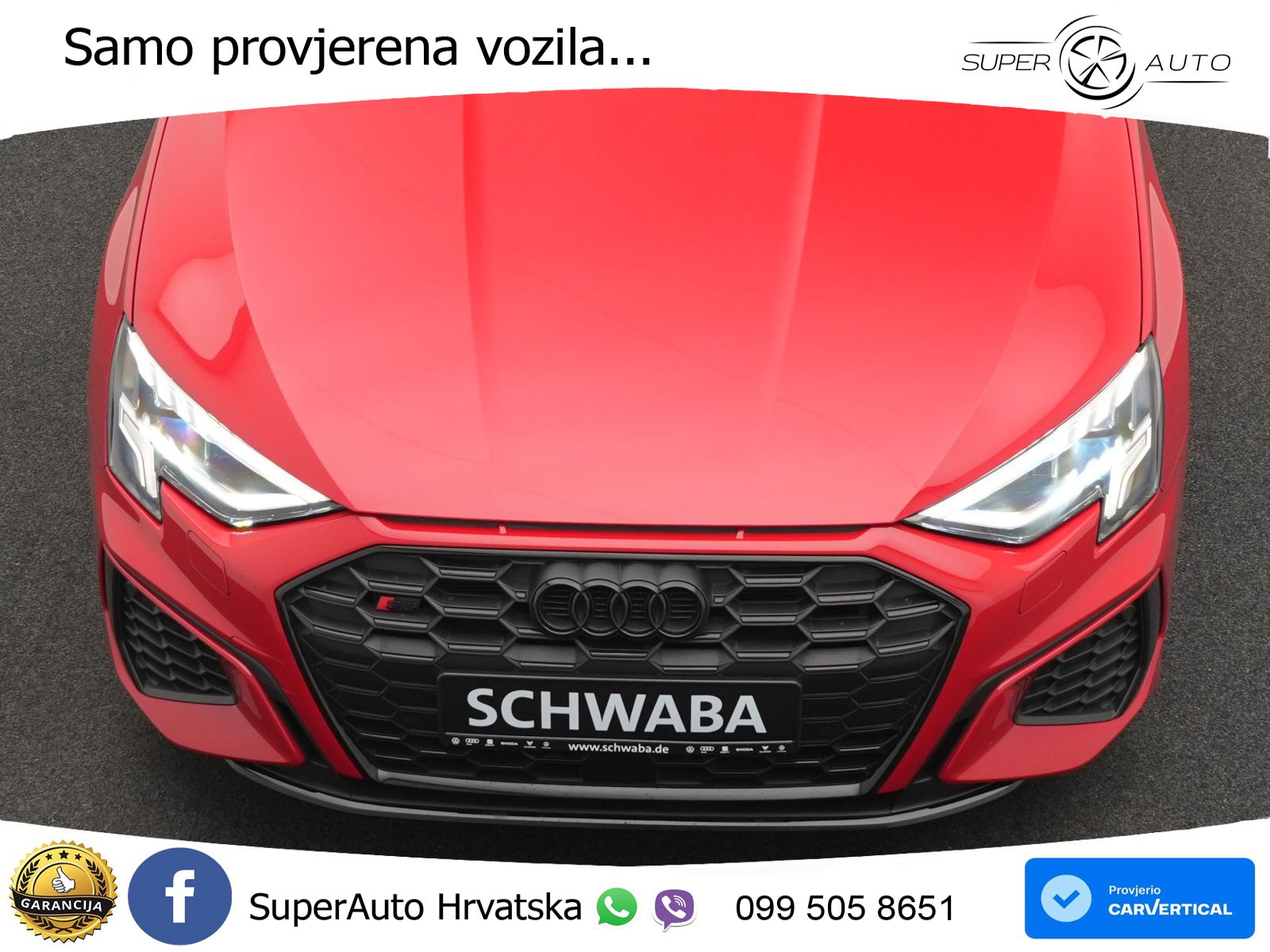 Audi S3 2.0 TFSI (310 KS) quattro S tronic