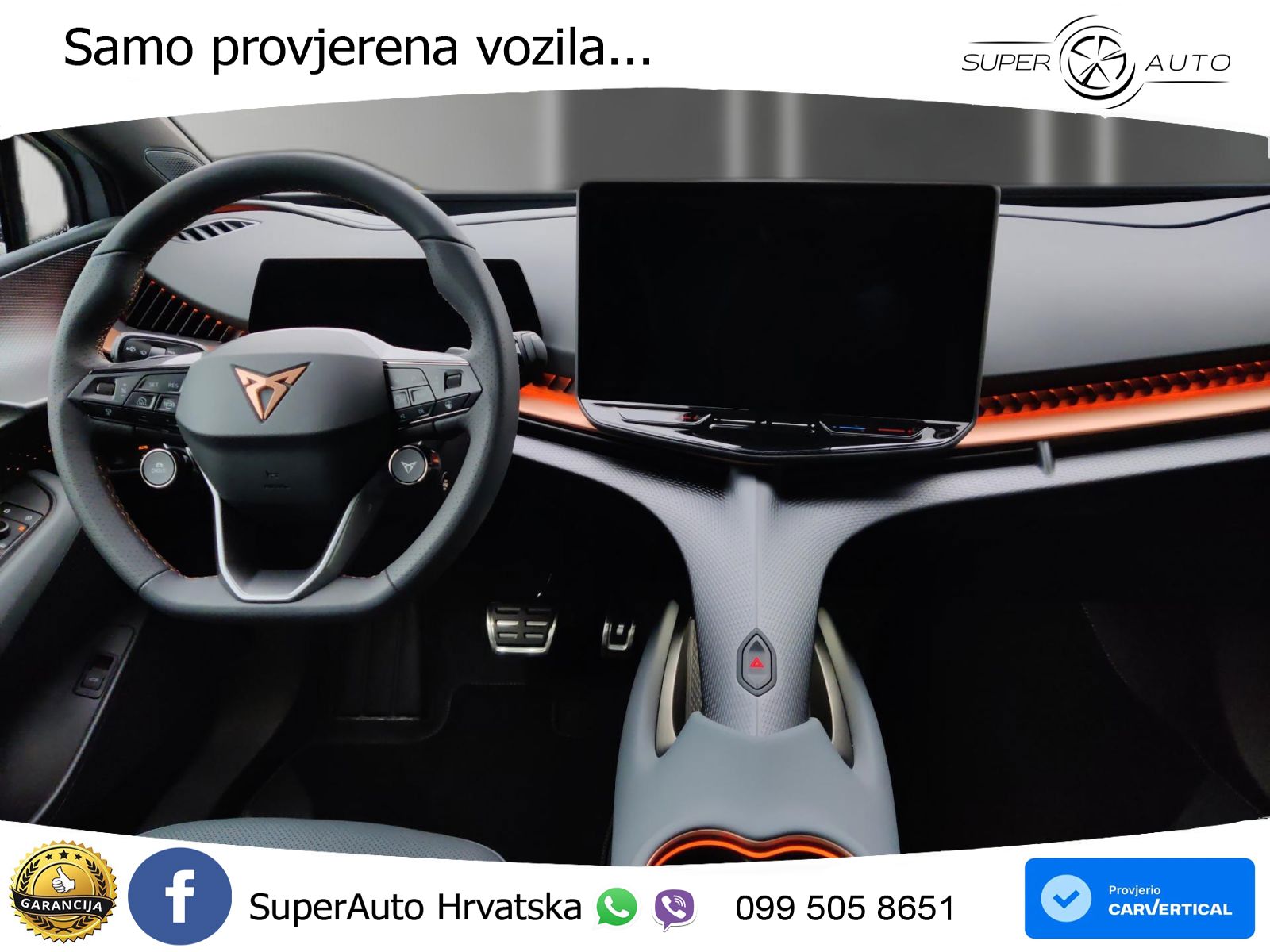 Cupra Tavascan 82 kWh (340 KS)  4WD VZ LED+GR SJED+ACC