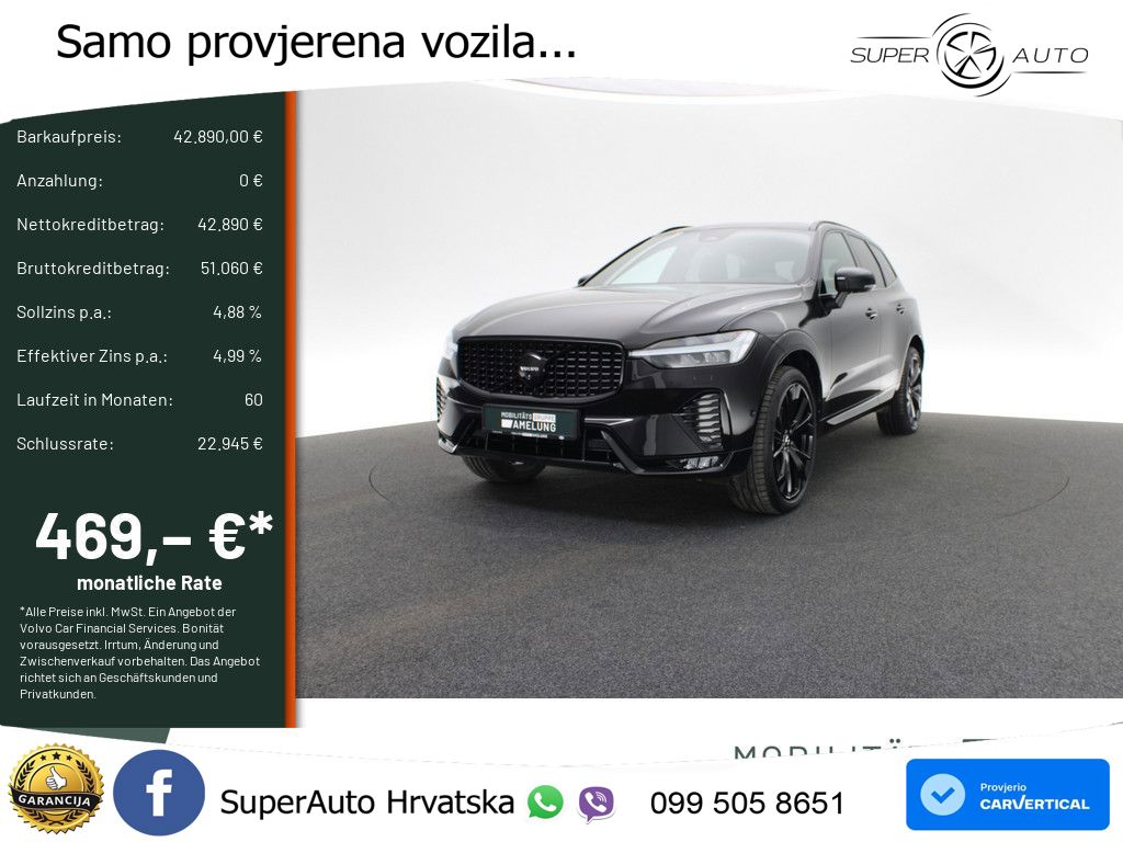 Volvo XC60 B5 Benzin AWD Geartronic LED+GR SJED+ACC