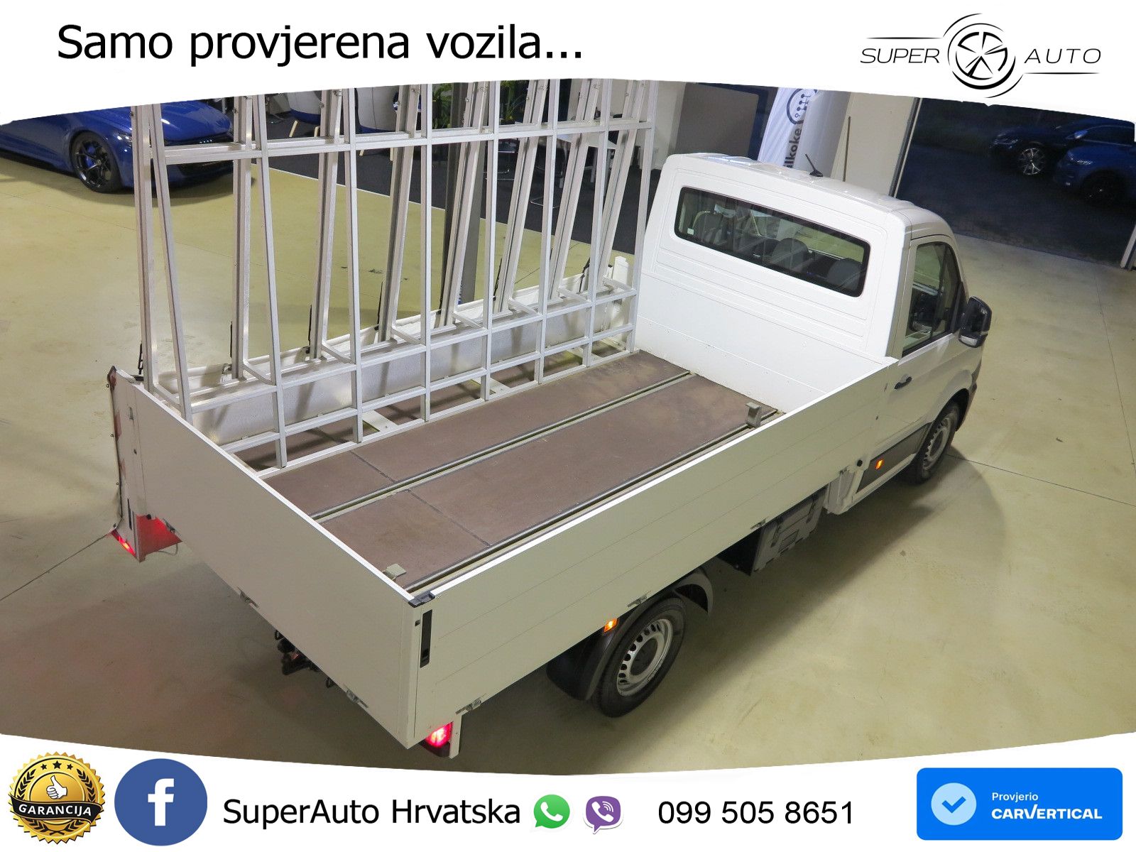 Volkswagen Crafter Pritsche 35 TDI 2.0 mittel AHK Glasreff 140 KS