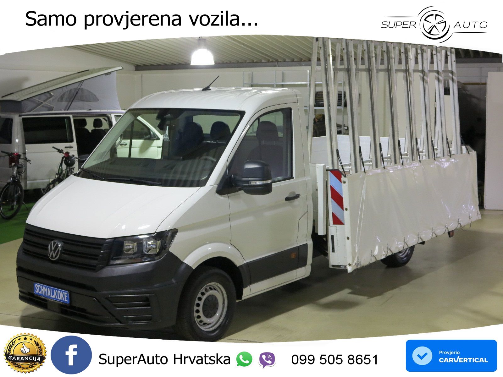 Volkswagen Crafter Pritsche 35 TDI 2.0 mittel AHK Glasreff 140 KS