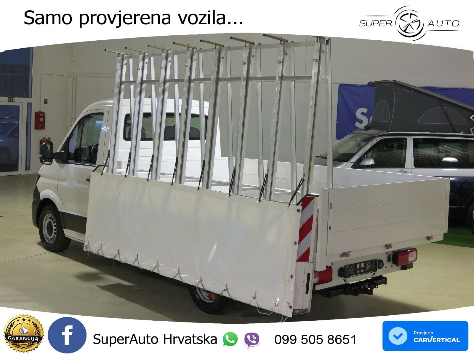 Volkswagen Crafter Pritsche 35 TDI 2.0 mittel AHK Glasreff 140 KS