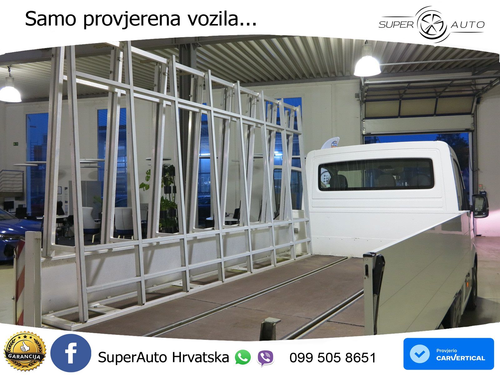 Volkswagen Crafter Pritsche 35 TDI 2.0 mittel AHK Glasreff 140 KS