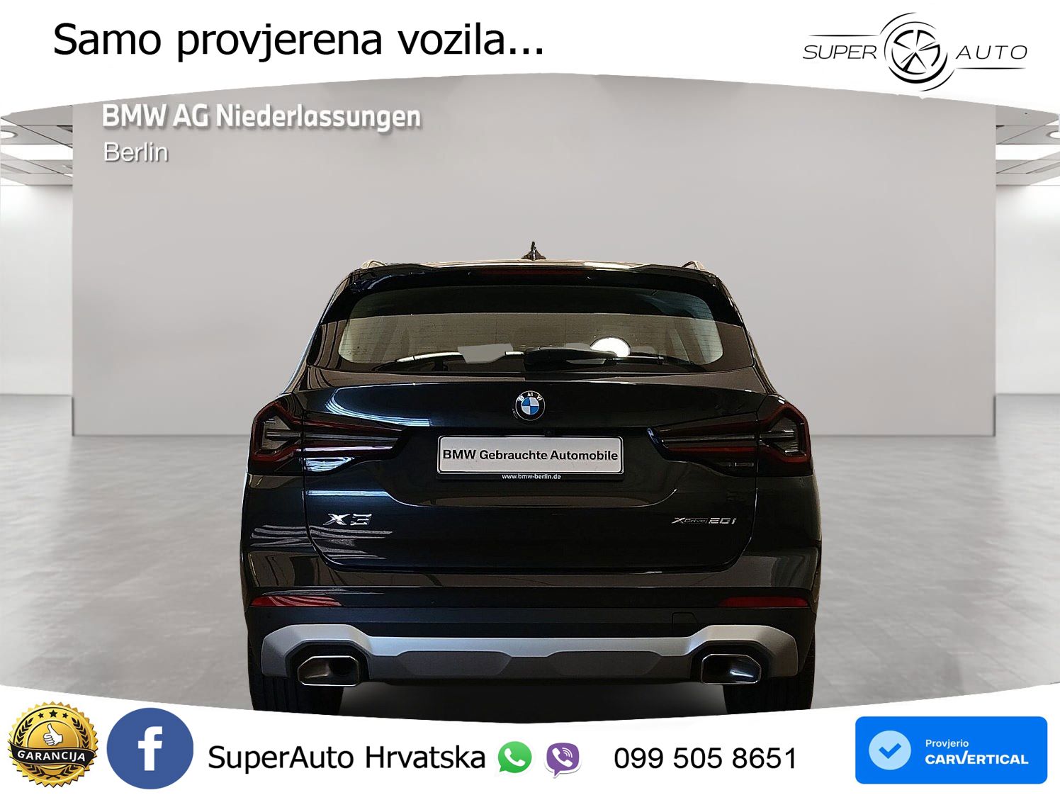BMW X3 20i xDrive Steptronic