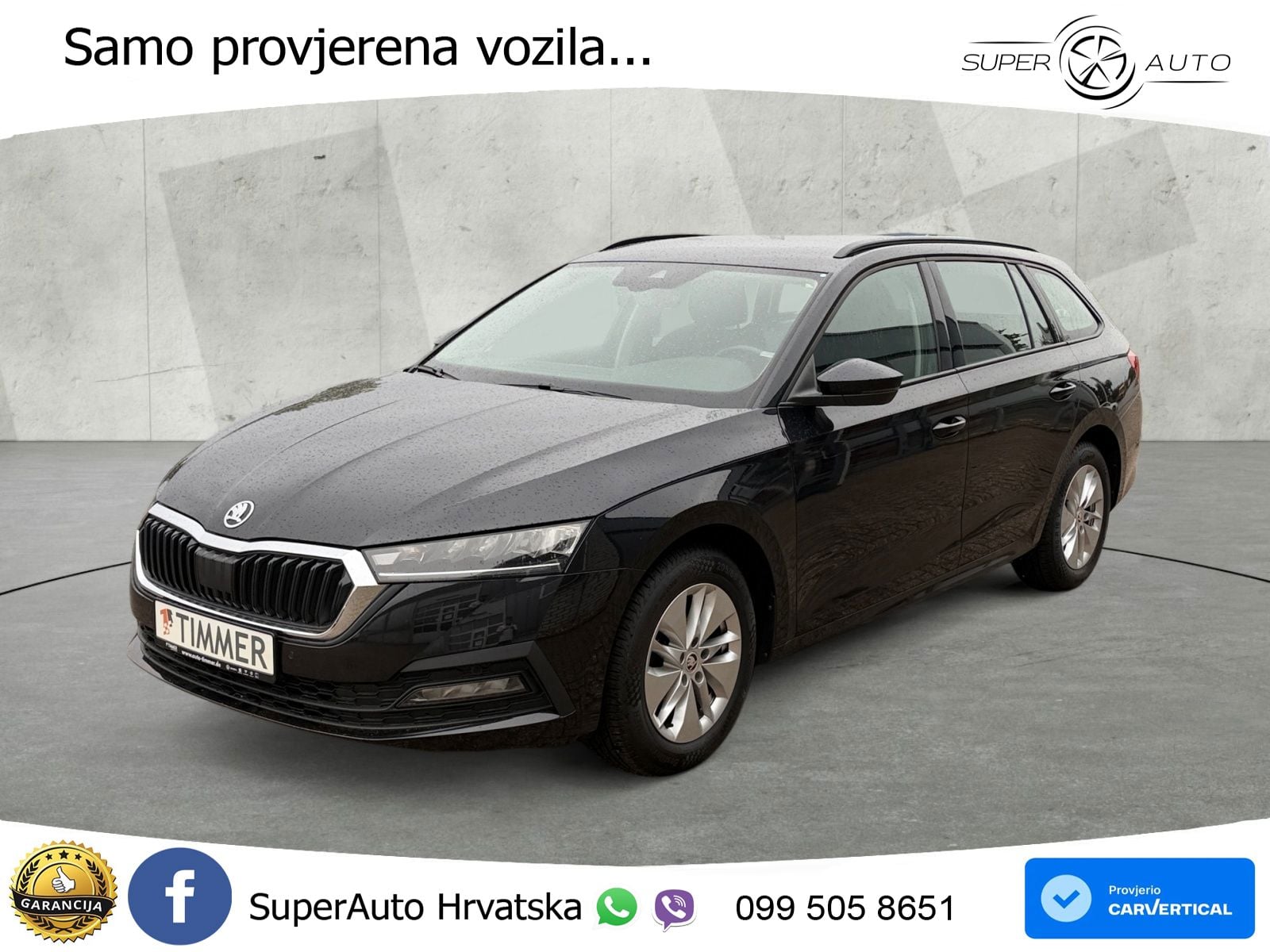 Škoda Octavia Combi 2.0 TDI (150 KS) DSG LED+GR SJED+ACC