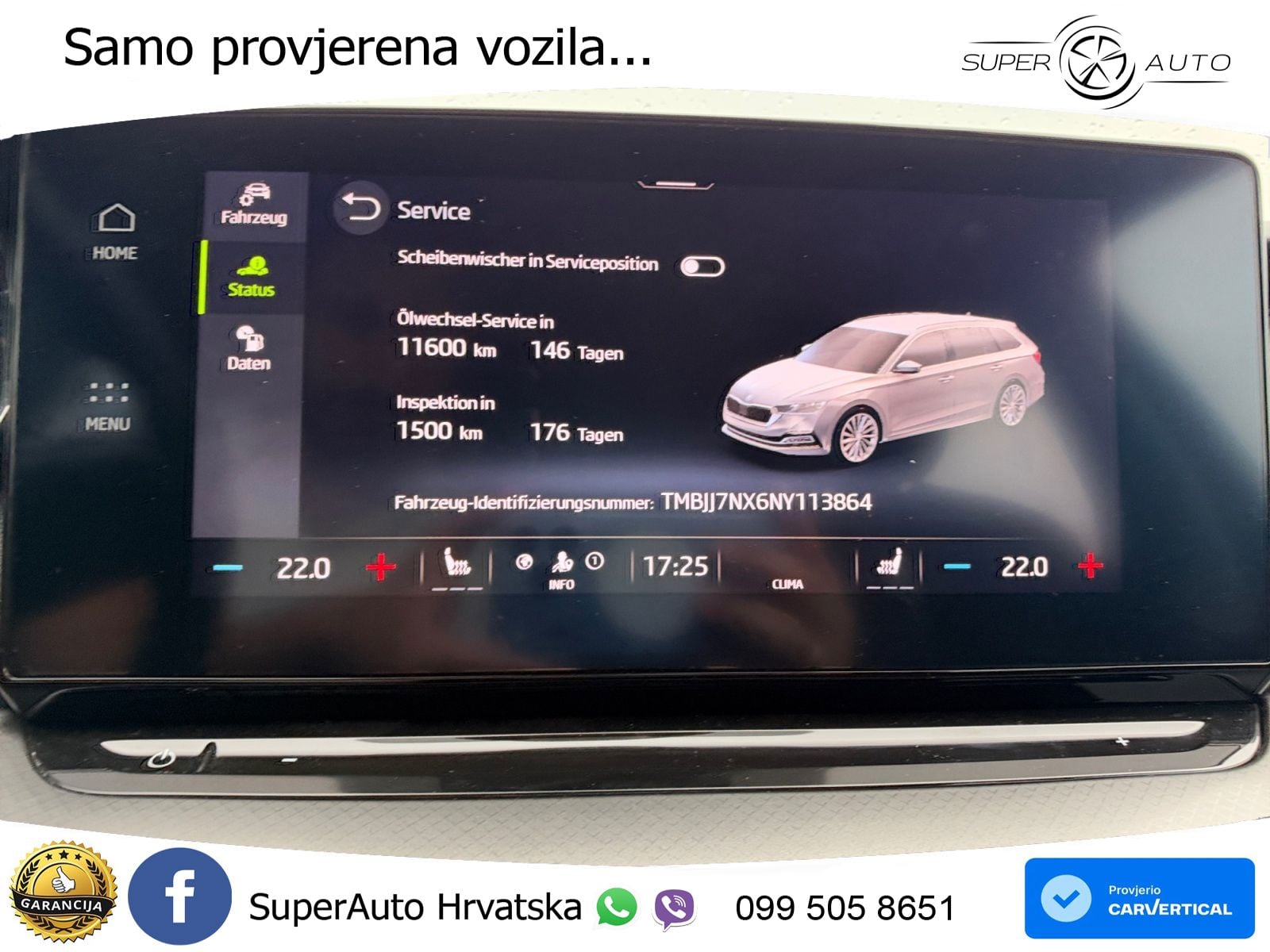 Škoda Octavia Combi 2.0 TDI (150 KS) DSG LED+GR SJED+ACC