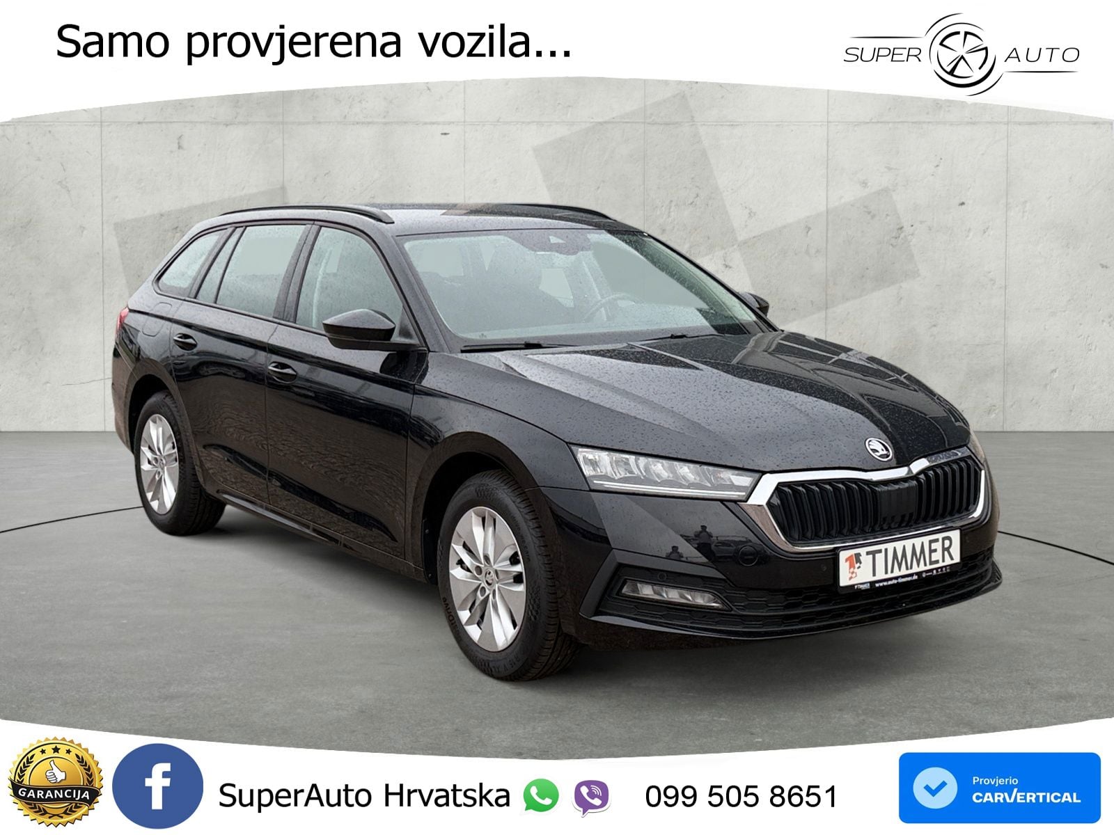 Škoda Octavia Combi 2.0 TDI (150 KS) DSG LED+GR SJED+ACC