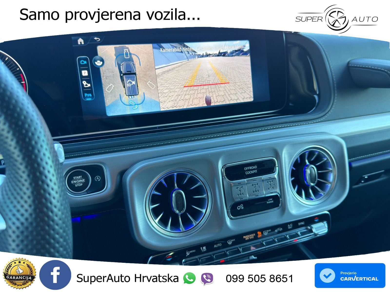 Mercedes G 450d Long (367 KS) 4MATIC 9G-TRONIC Superior LED+GR SJED+ACC