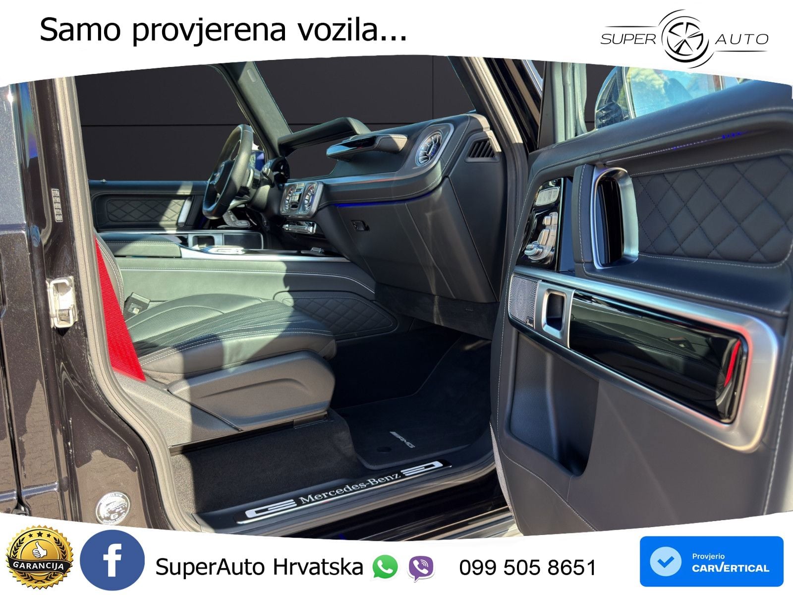 Mercedes G 450d Long (367 KS) 4MATIC 9G-TRONIC Superior LED+GR SJED+ACC