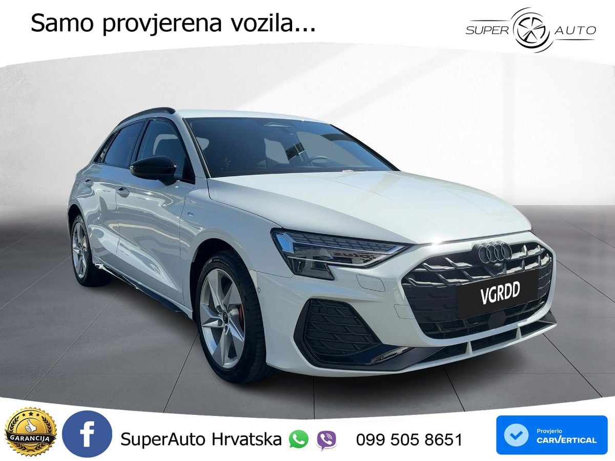Audi A3 45 TFSIe (272 KS) S tronic S line LED+GR SJED+ACC
