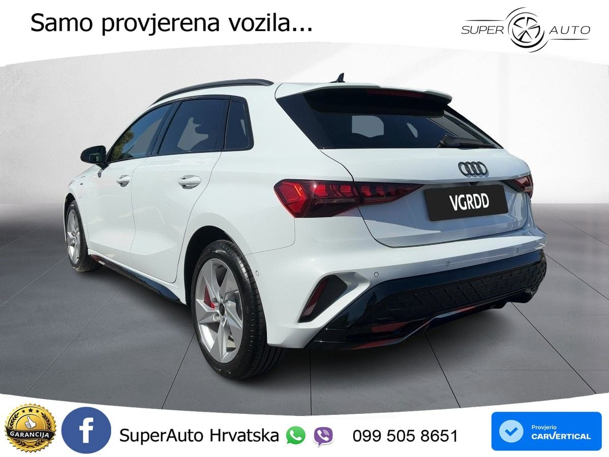 Audi A3 45 TFSIe (272 KS) S tronic S line LED+GR SJED+ACC