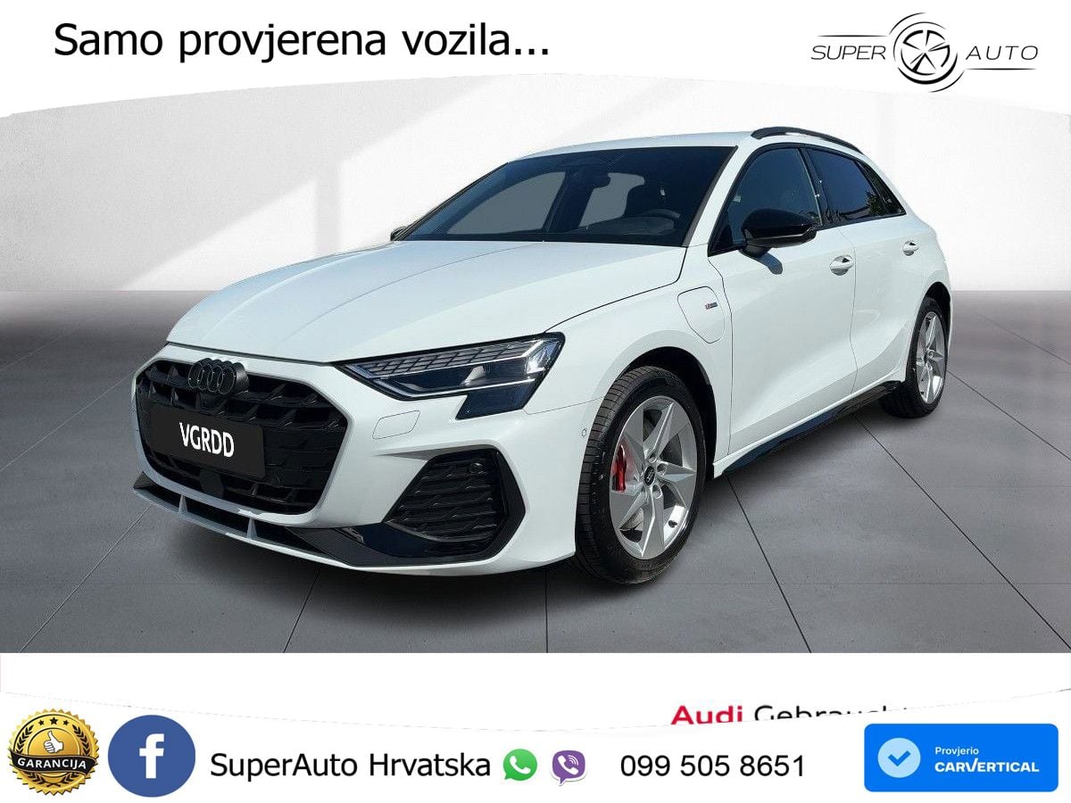 Audi A3 45 TFSIe (272 KS) S tronic S line LED+GR SJED+ACC