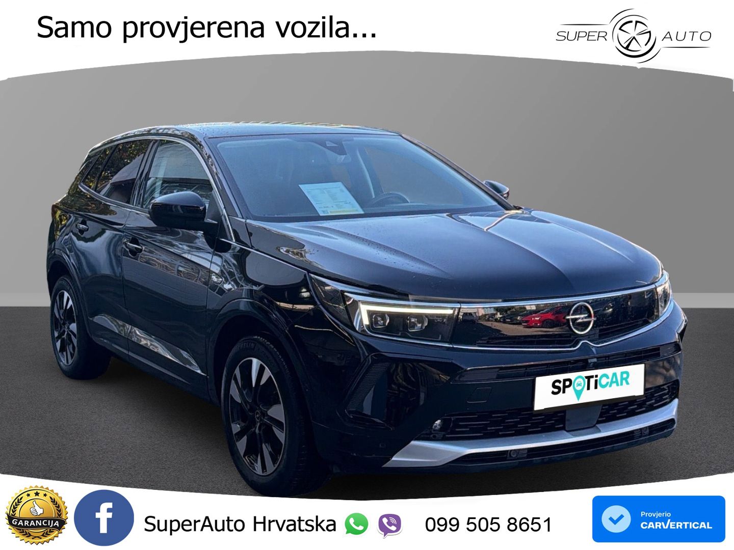 Opel Grandland 1.2i Turbo (130 KS) Automatic Elegance LED+GR SJED+ACC