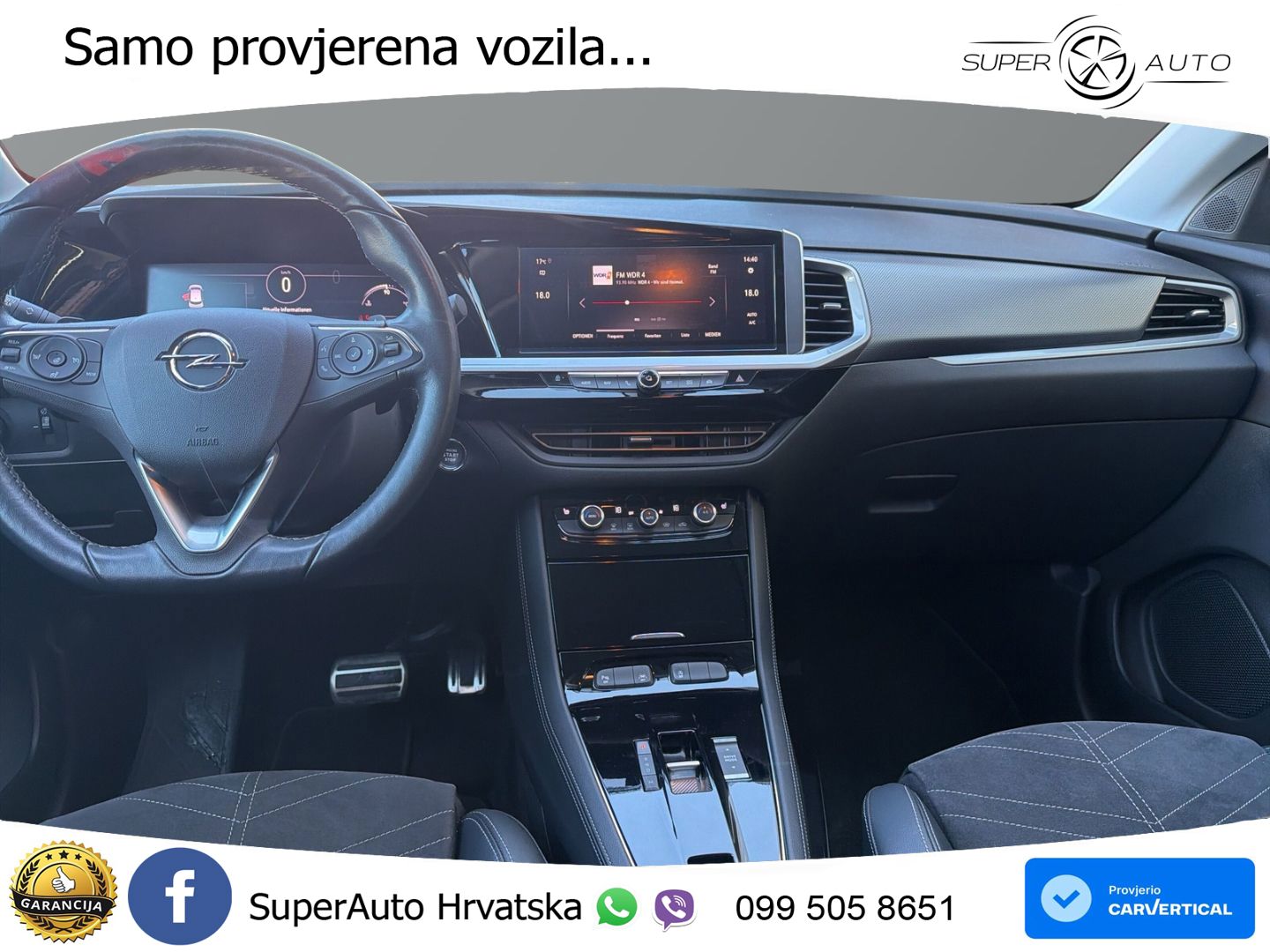 Opel Grandland 1.2i Turbo (130 KS) Automatic Elegance LED+GR SJED+ACC