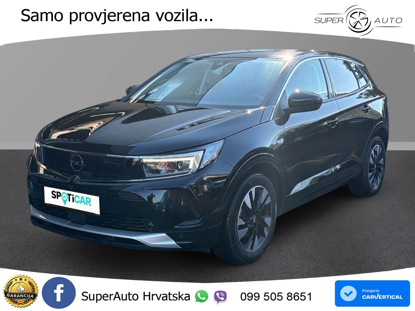Opel Grandland 1.2i Turbo (130 KS) Automatic Elegance LED+GR SJED+ACC