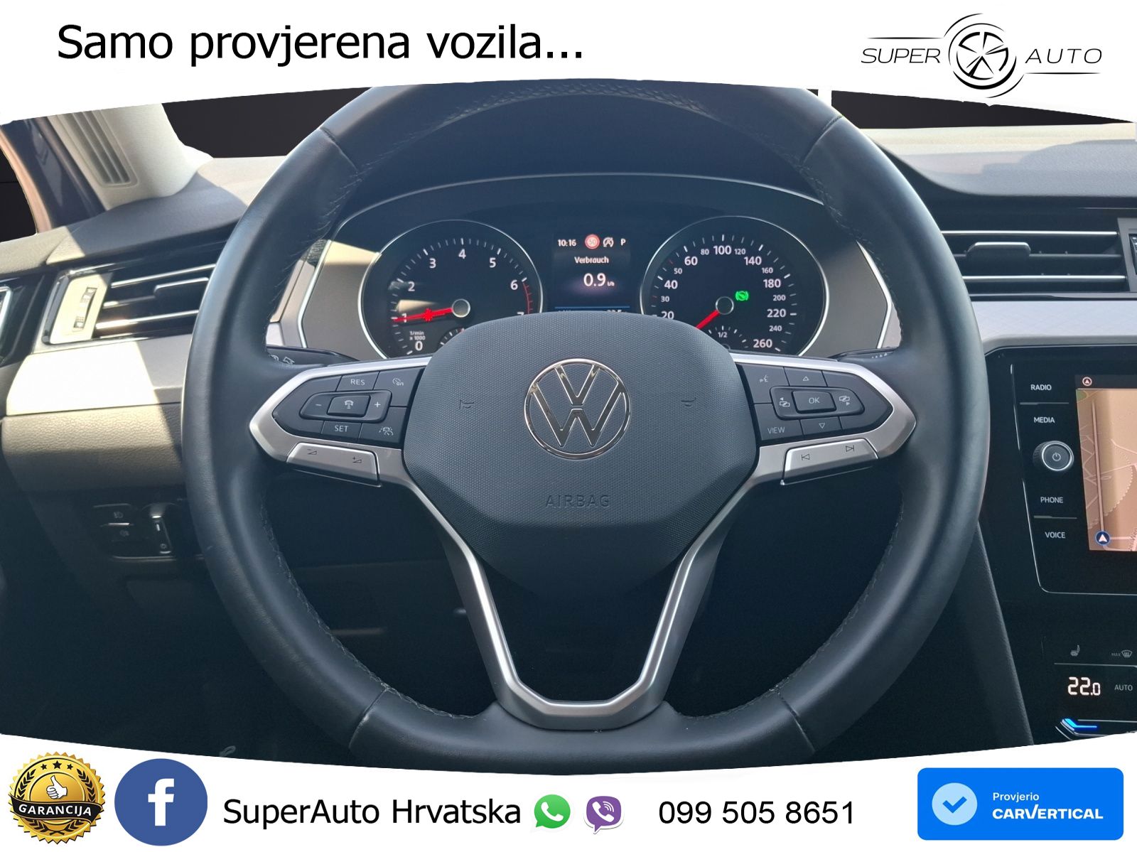 Volkswagen Passat Variant 1.5 TSI (150 KS) DSG ACT Business MATRIX+GR SJED+KAM