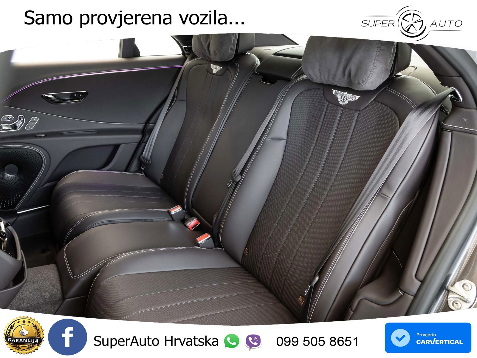 Bentley Flying Spur IV S 4.0 V8 TFSi (680 KS) AWD DCT ZRAČNI+ACC+GR SJED+KAM+PANO