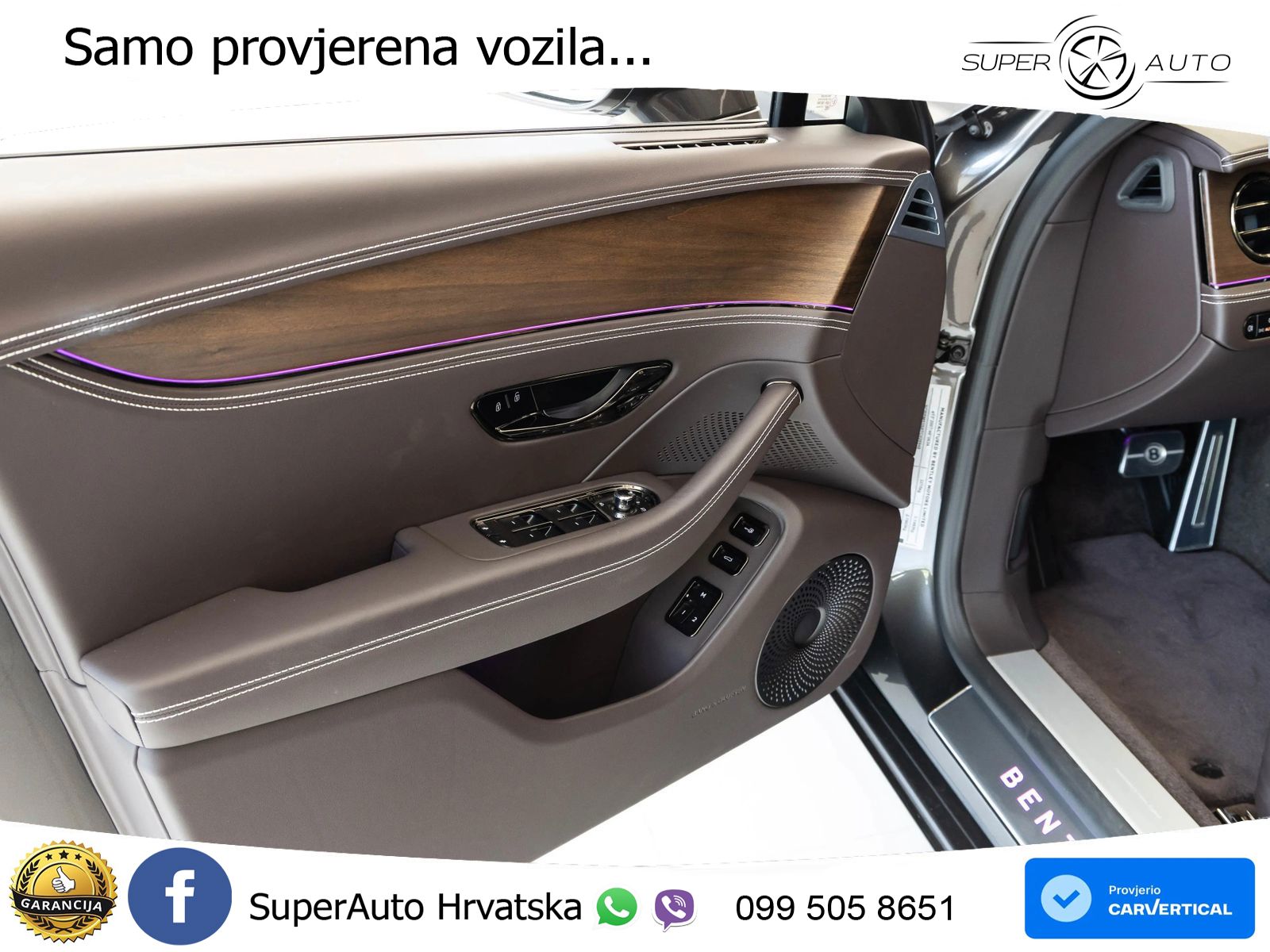 Bentley Flying Spur IV S 4.0 V8 TFSi (680 KS) AWD DCT ZRAČNI+ACC+GR SJED+KAM+PANO