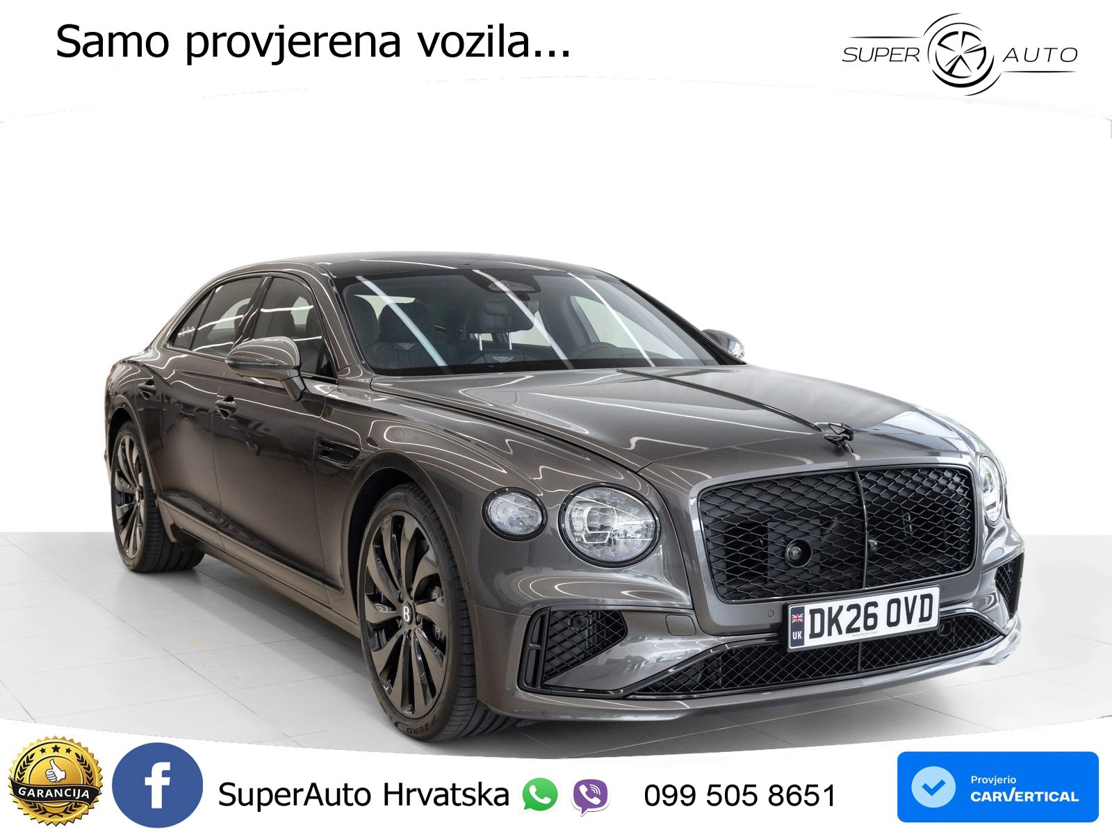 Bentley Flying Spur IV S 4.0 V8 TFSi (680 KS) AWD DCT ZRAČNI+ACC+GR SJED+KAM+PANO