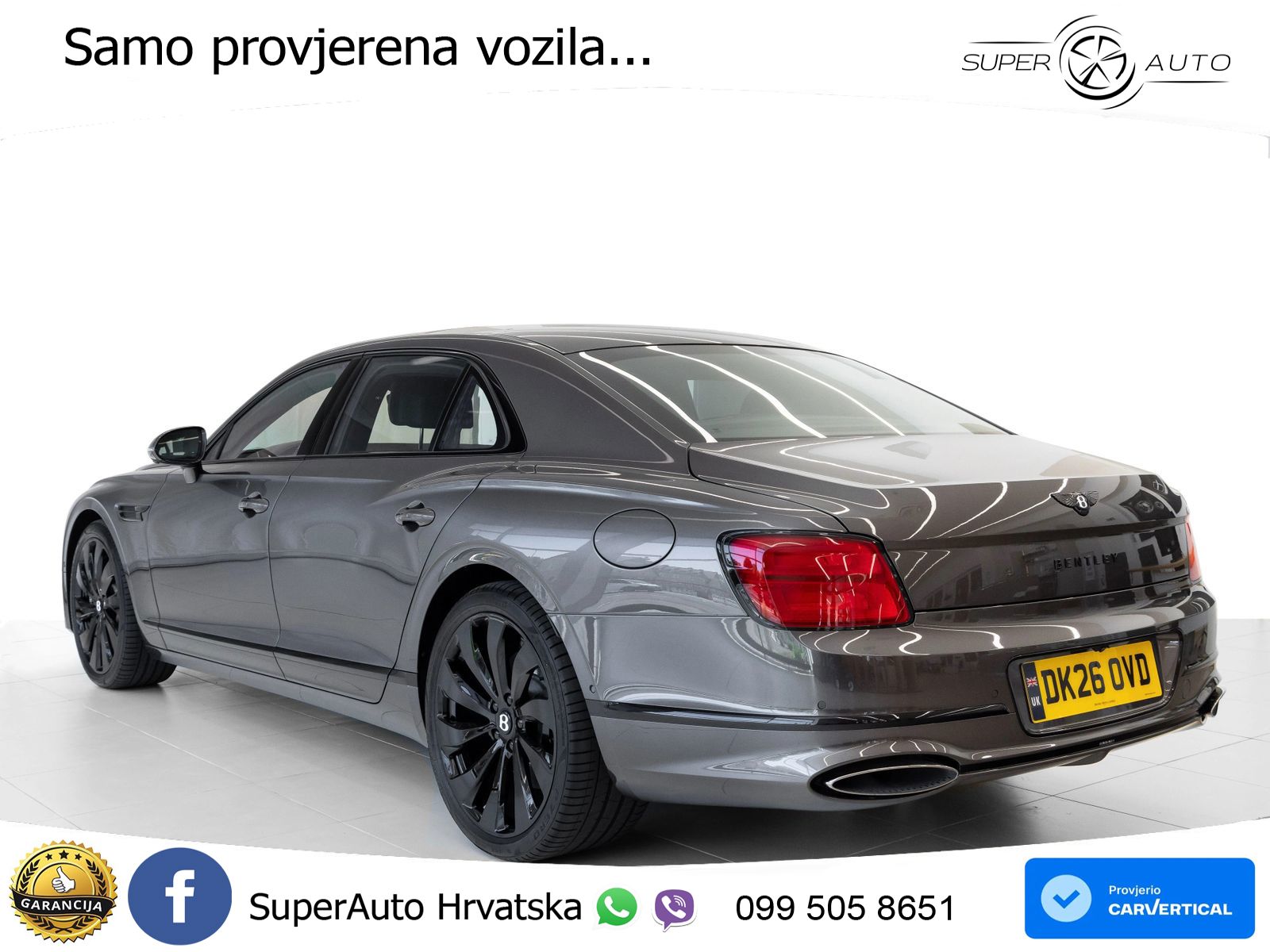 Bentley Flying Spur IV S 4.0 V8 TFSi (680 KS) AWD DCT ZRAČNI+ACC+GR SJED+KAM+PANO