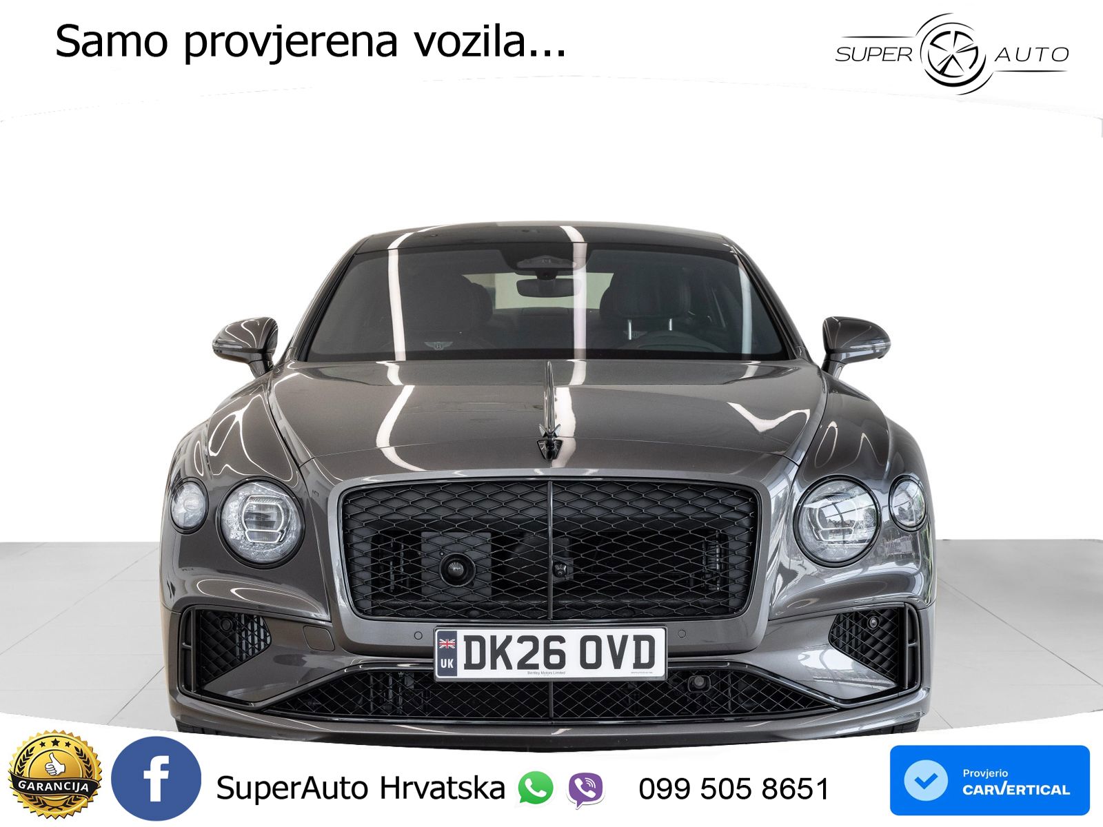 Bentley Flying Spur IV S 4.0 V8 TFSi (680 KS) AWD DCT ZRAČNI+ACC+GR SJED+KAM+PANO