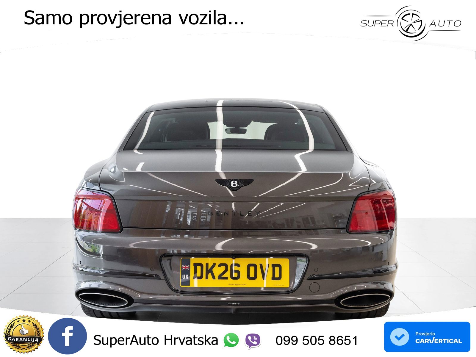 Bentley Flying Spur IV S 4.0 V8 TFSi (680 KS) AWD DCT ZRAČNI+ACC+GR SJED+KAM+PANO
